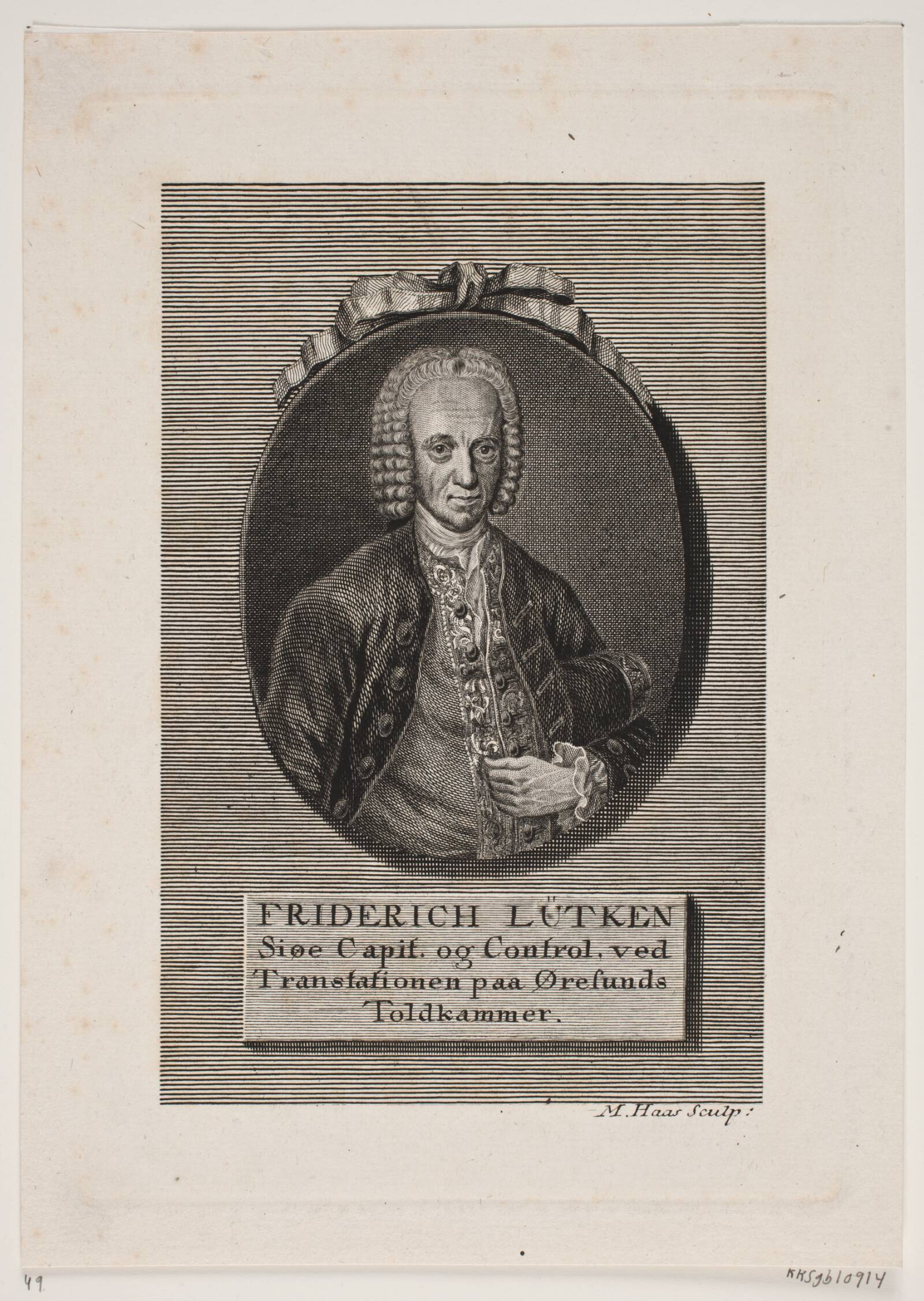 Frederik Lütken, Meno Haas, 1752-1833