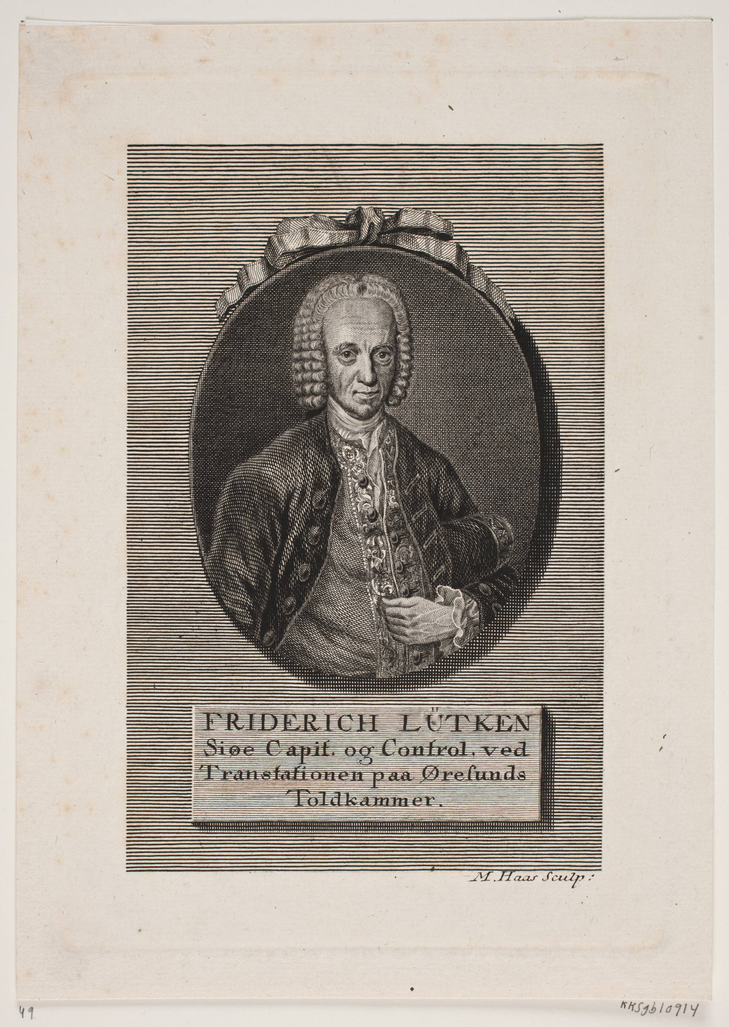 Frederik Lütken, Meno Haas, 1752-1833