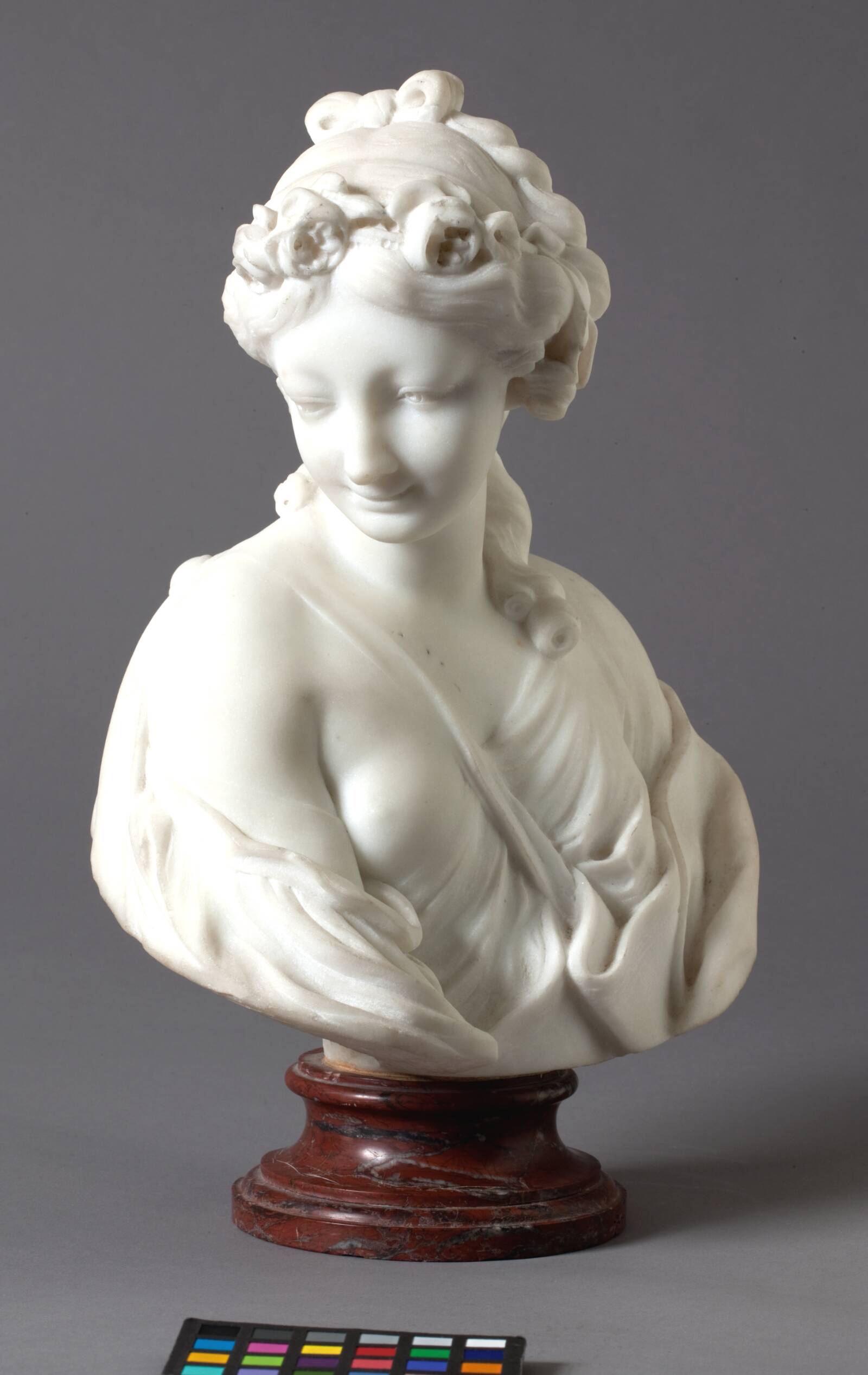 Ung kvinde, Jacques François Joseph Saly, 1732-1776