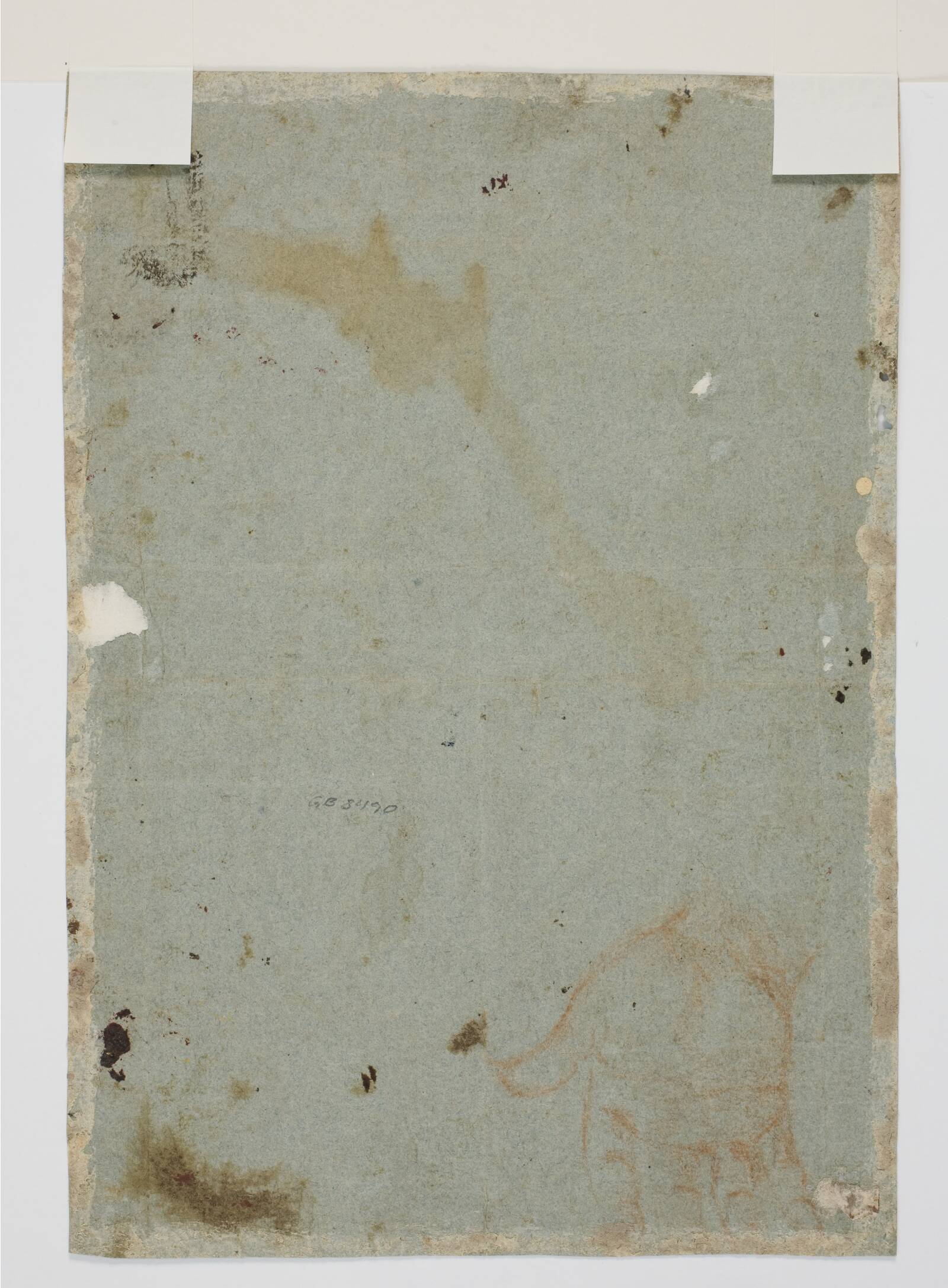 Studie til en højre hånd, Ubekendt, 1548-1551