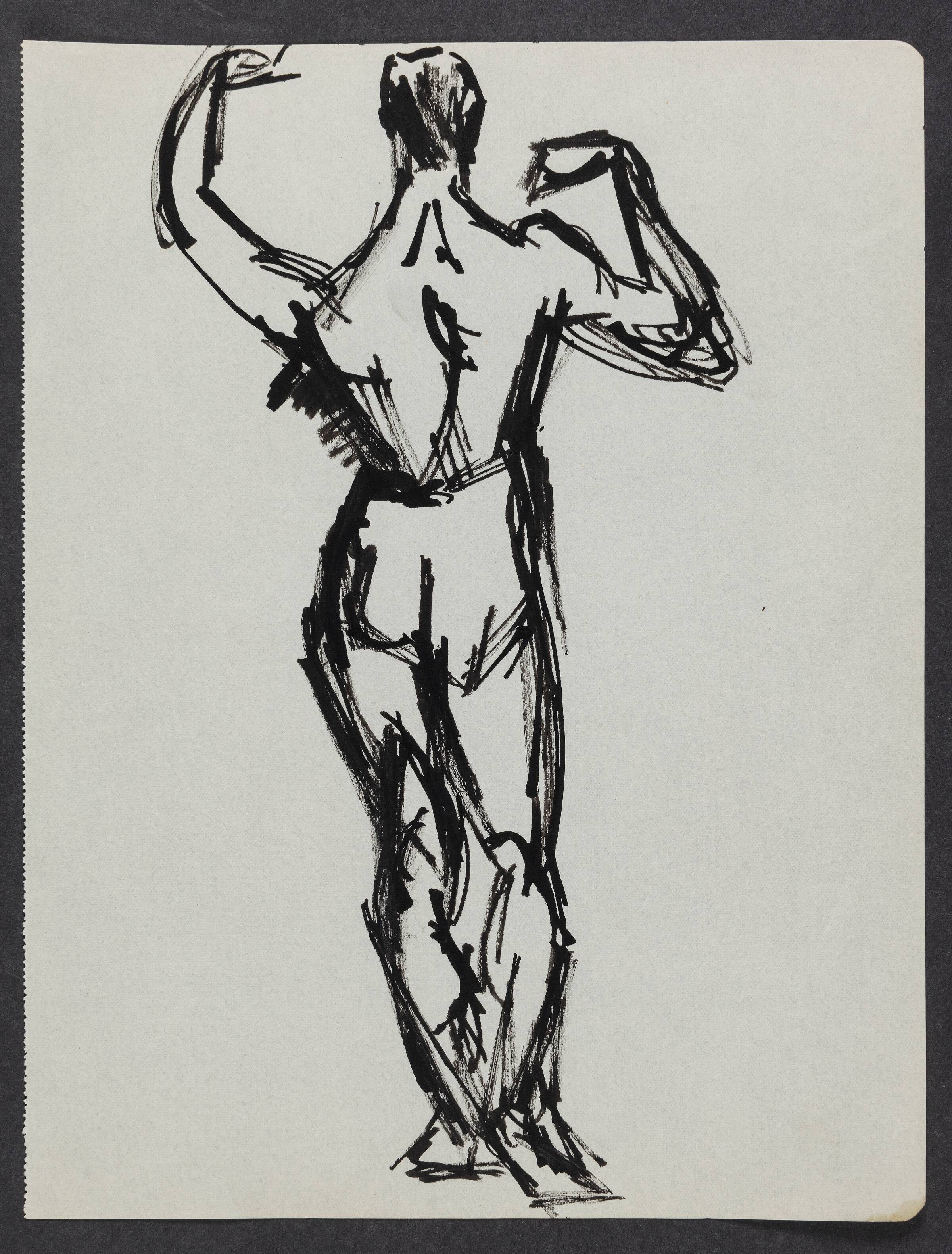 Modelstudie, Astrid Holm, 1876-1937
