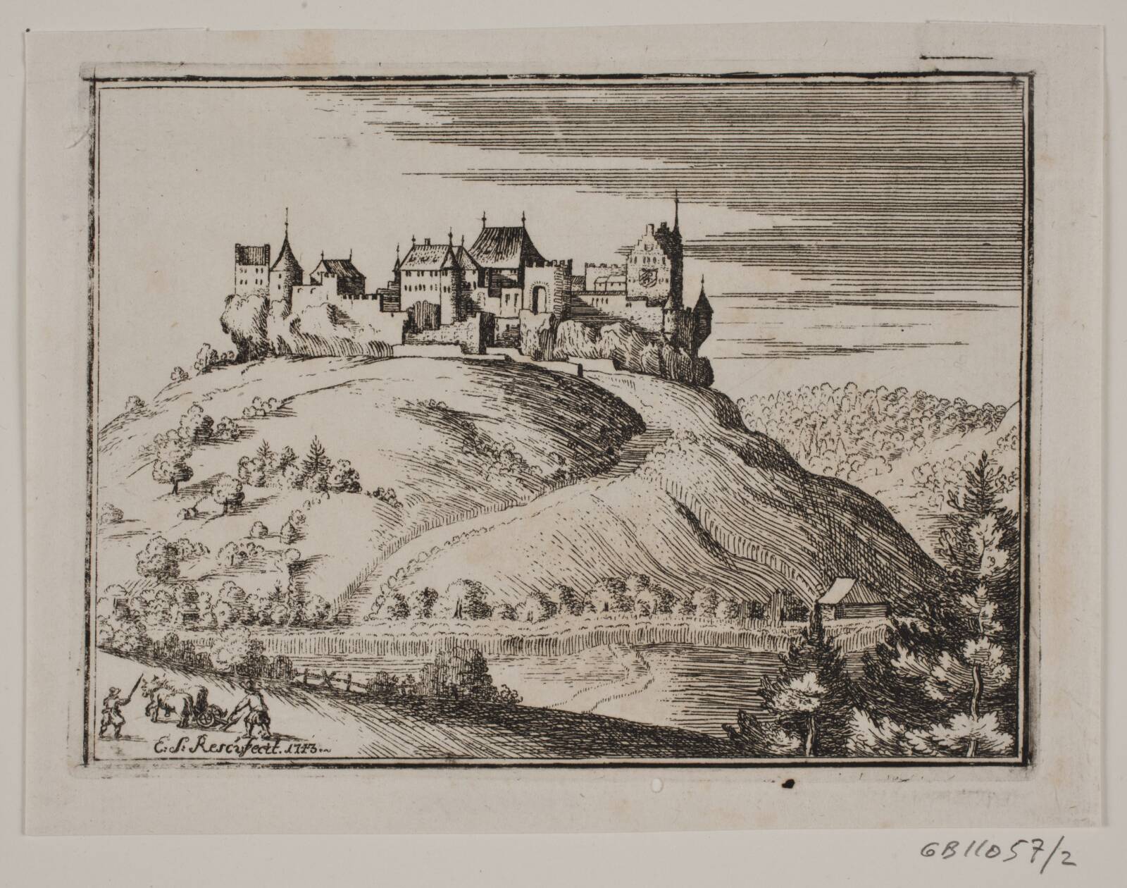 Bjergby, Erasmus Sigismund Resch, 1743