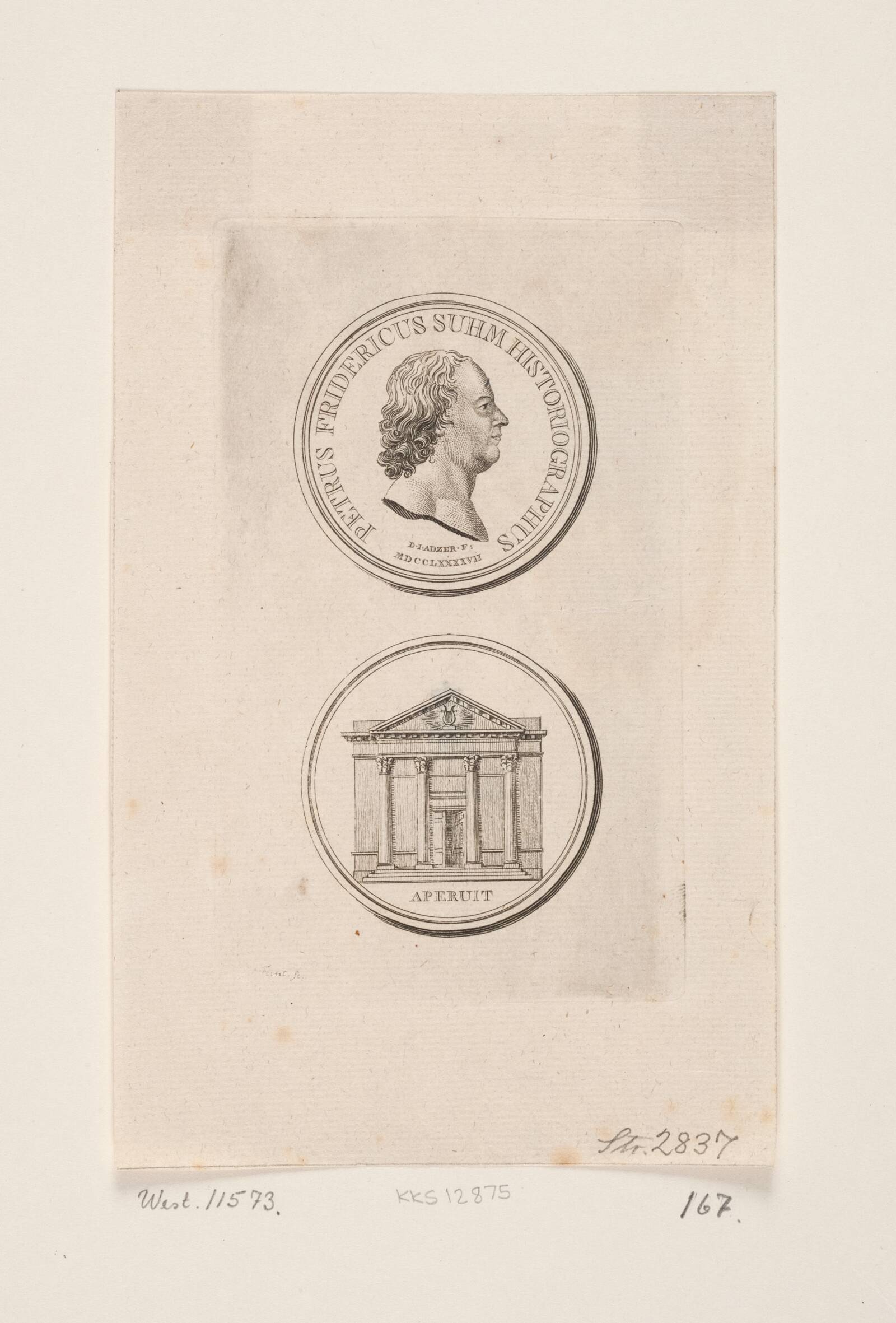 Peter Frederik Suhm, Andreas Flint, 1797