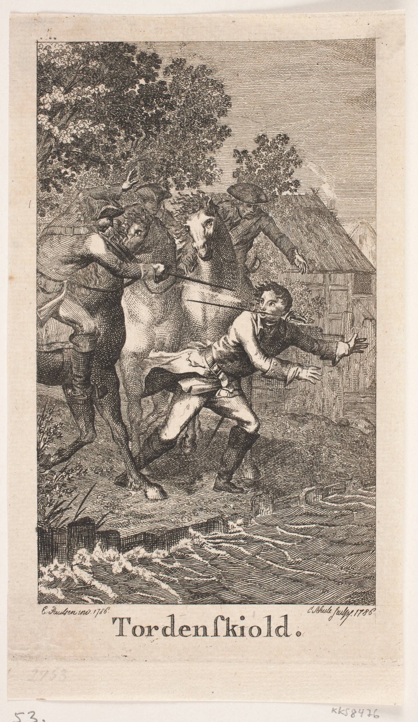 Tordenskjold, Georg Christian Schule, 1786
