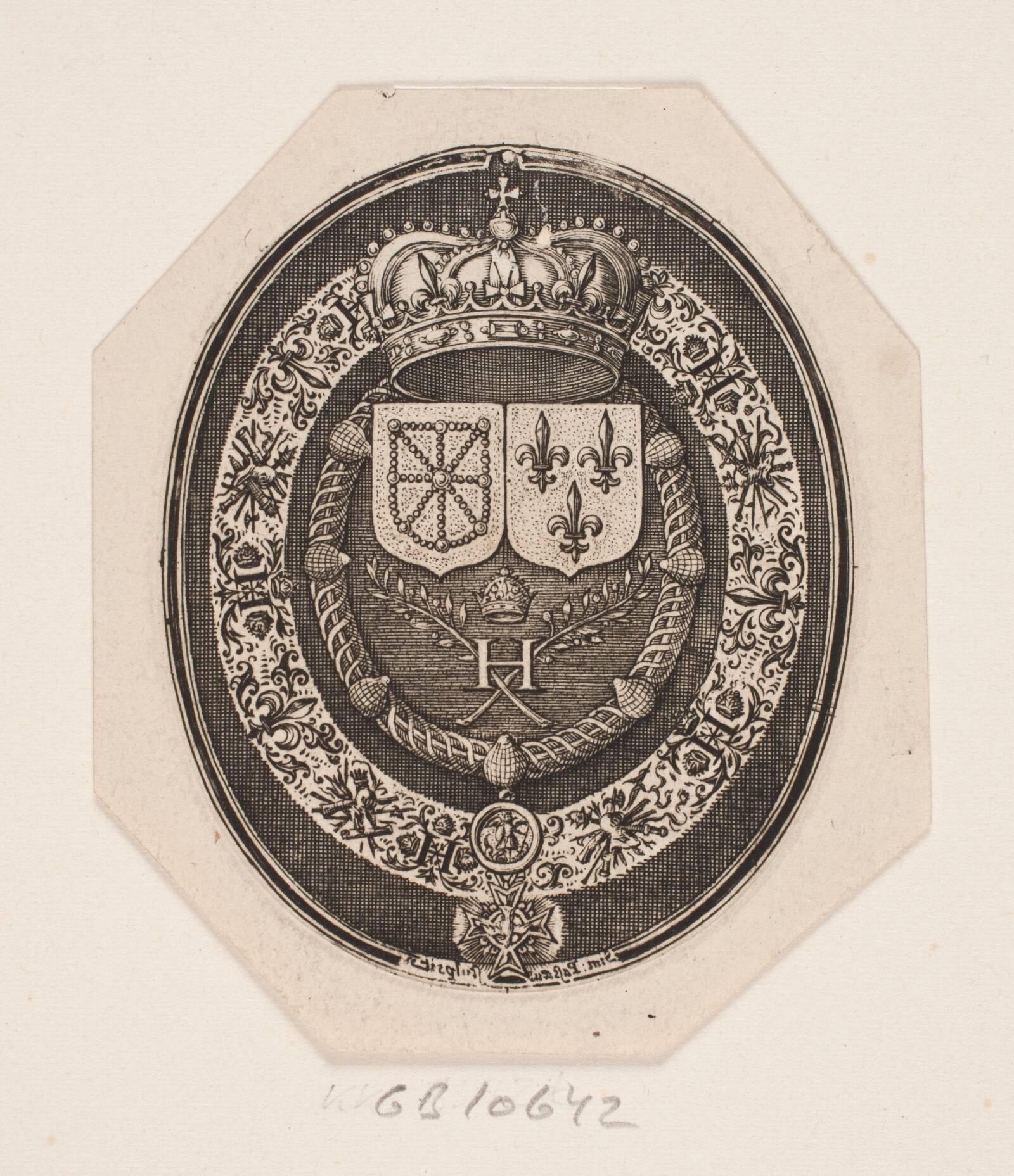 Henrik IV's våbenskjold, Simon de Pas, 1595-1647