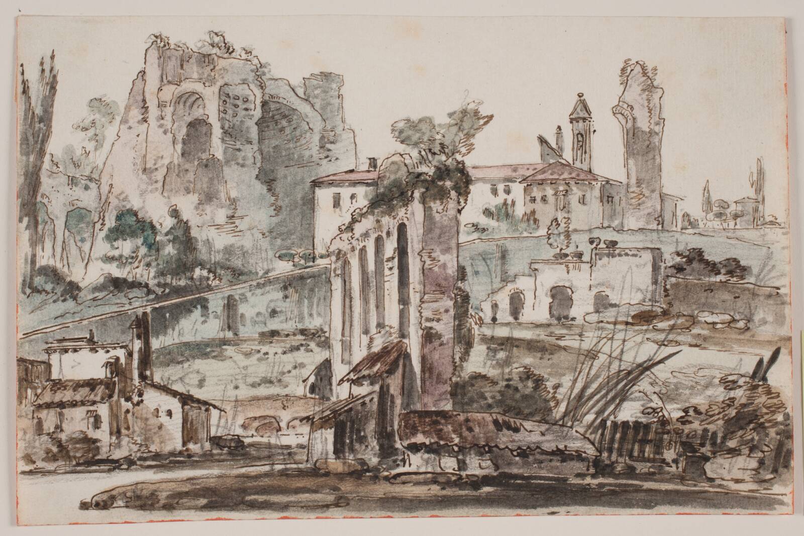"Romersk" prospekt, Jens Petersen Lund, 1730-1793