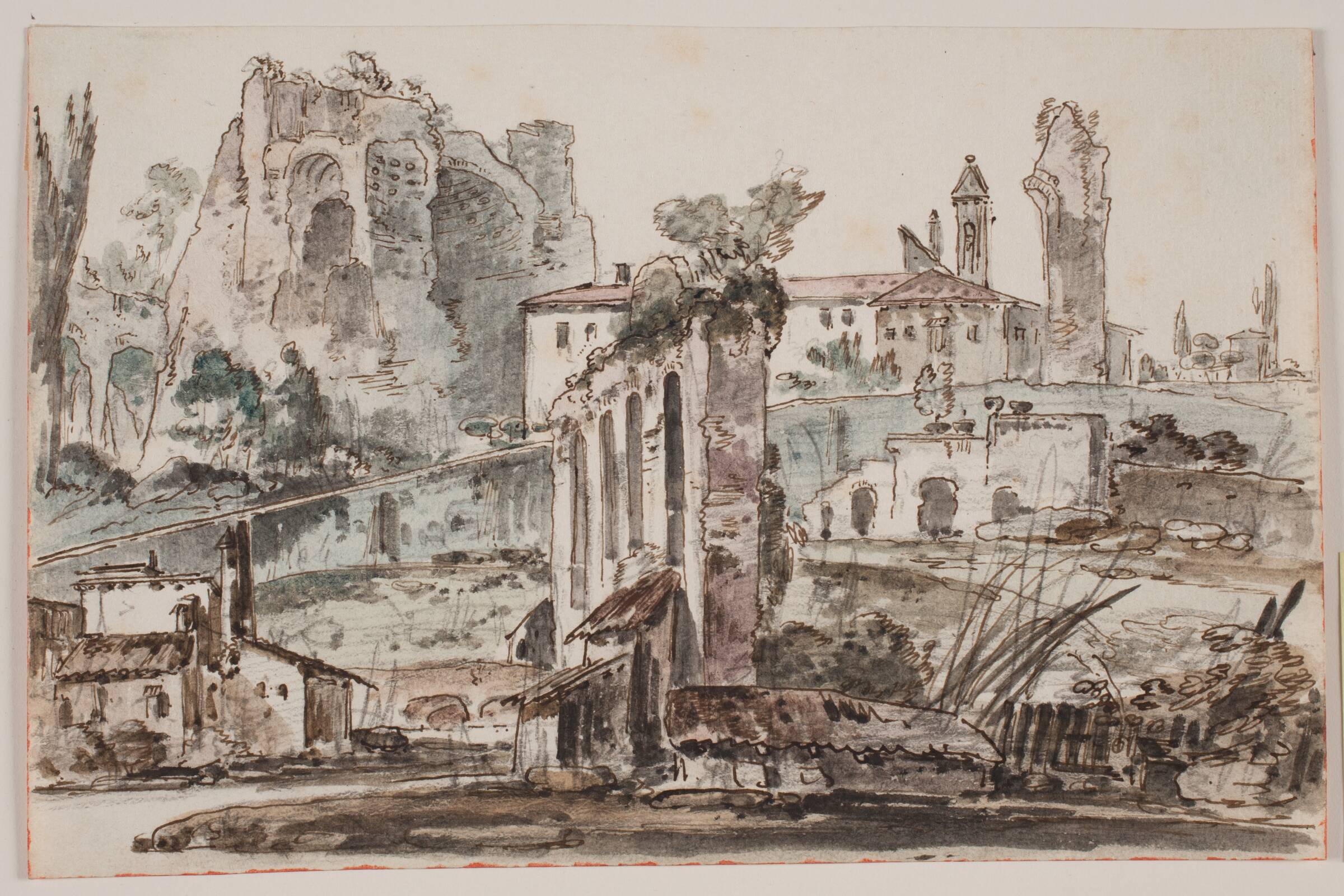 "Romersk" prospekt, Jens Petersen Lund, 1730-1793