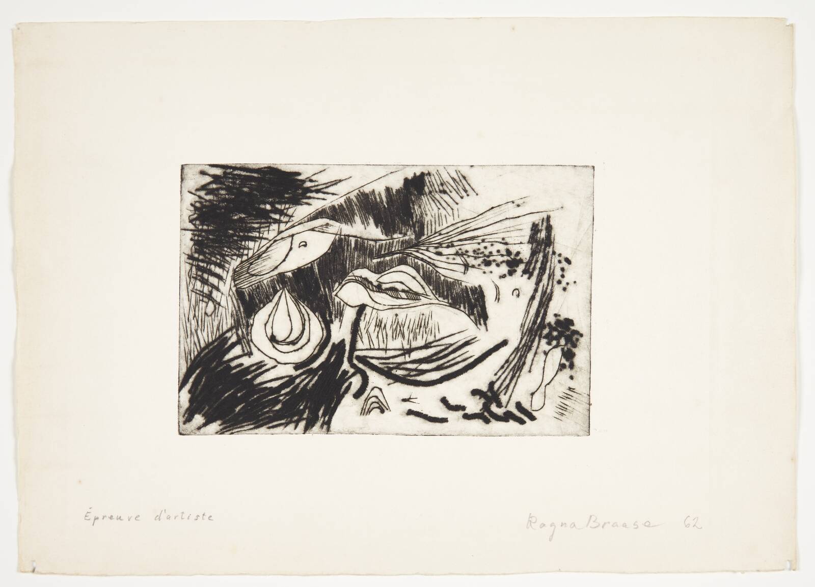 Uden titel, Ragna Braase, 1962