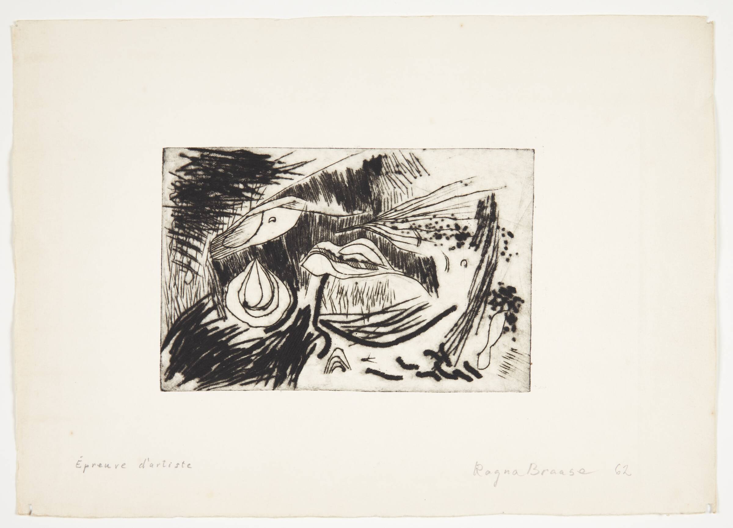Uden titel, Ragna Braase, 1962