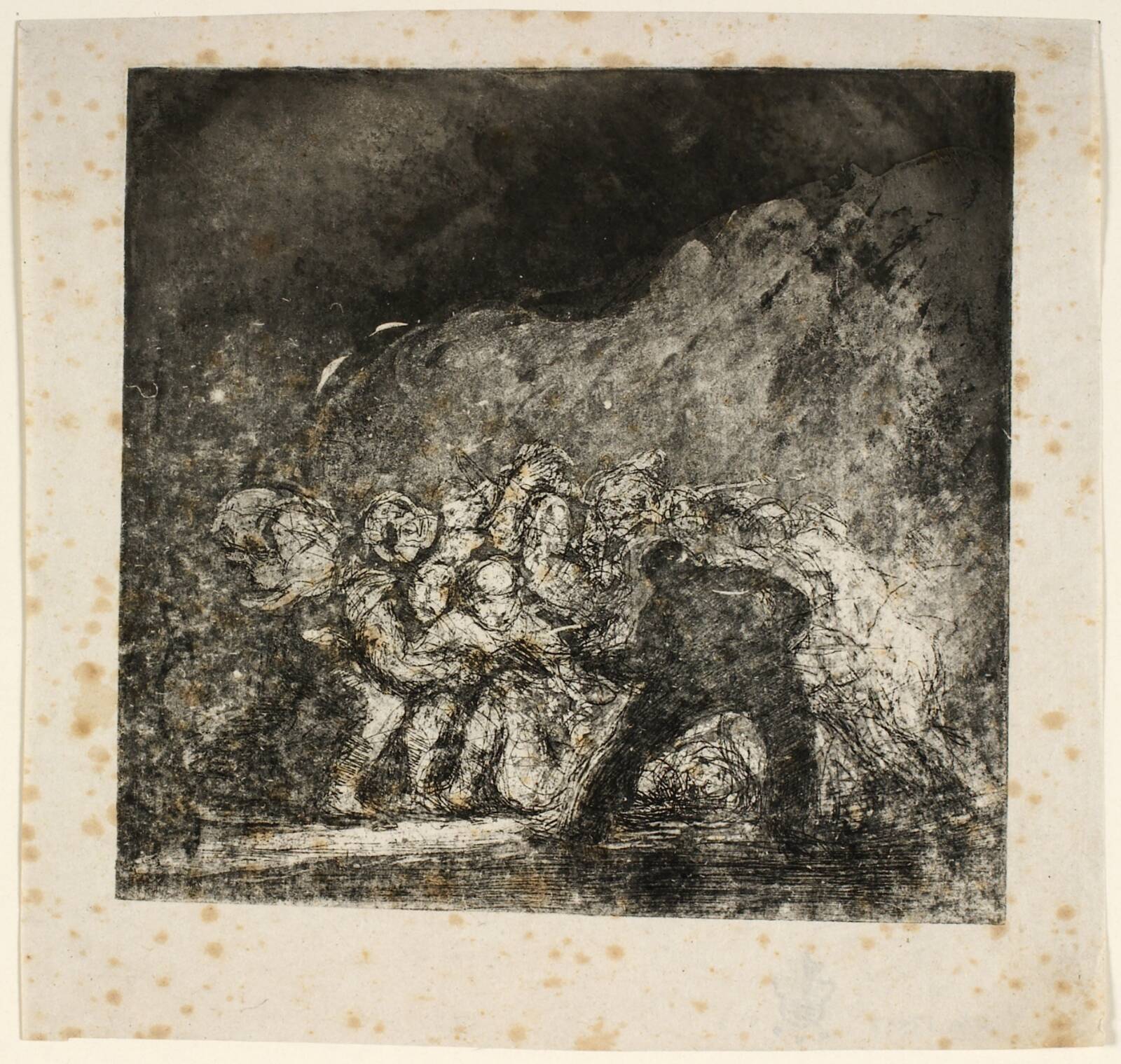 Macbeth og heksene, Oluf Hartmann, 1908