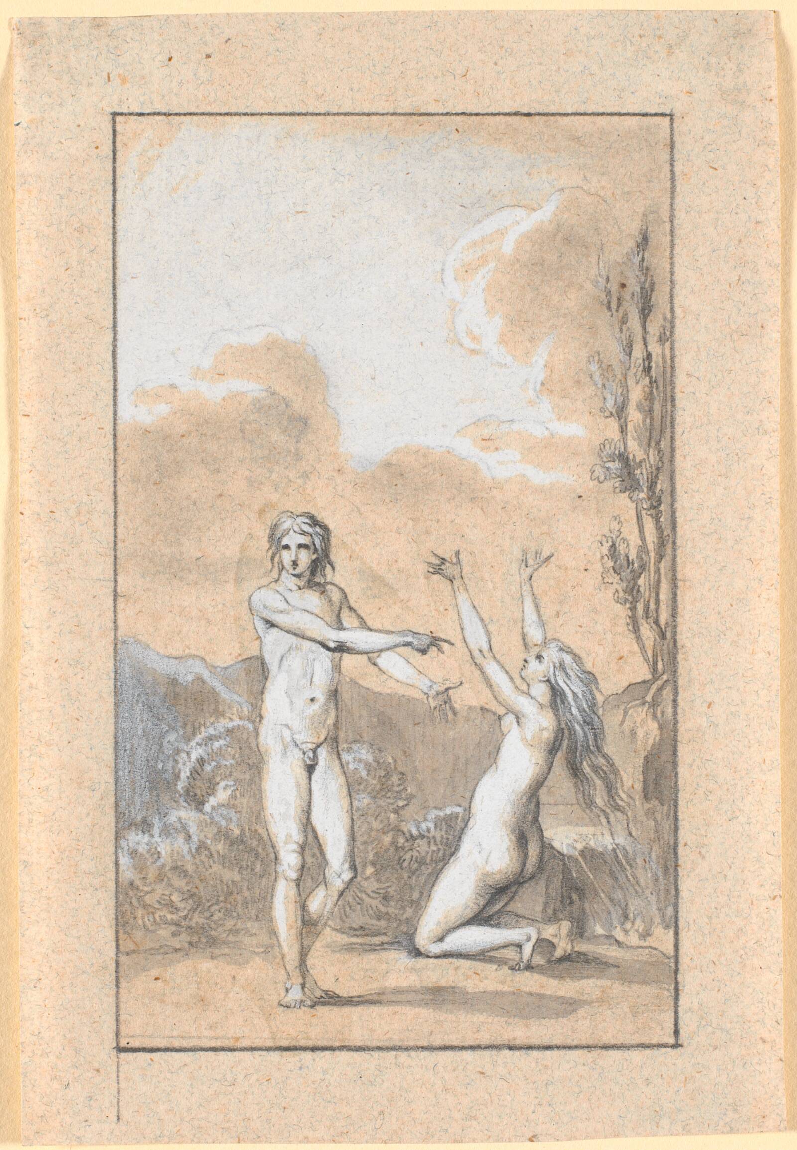 Den nyskabte Eva, Nicolai Abildgaard, 1777-1780