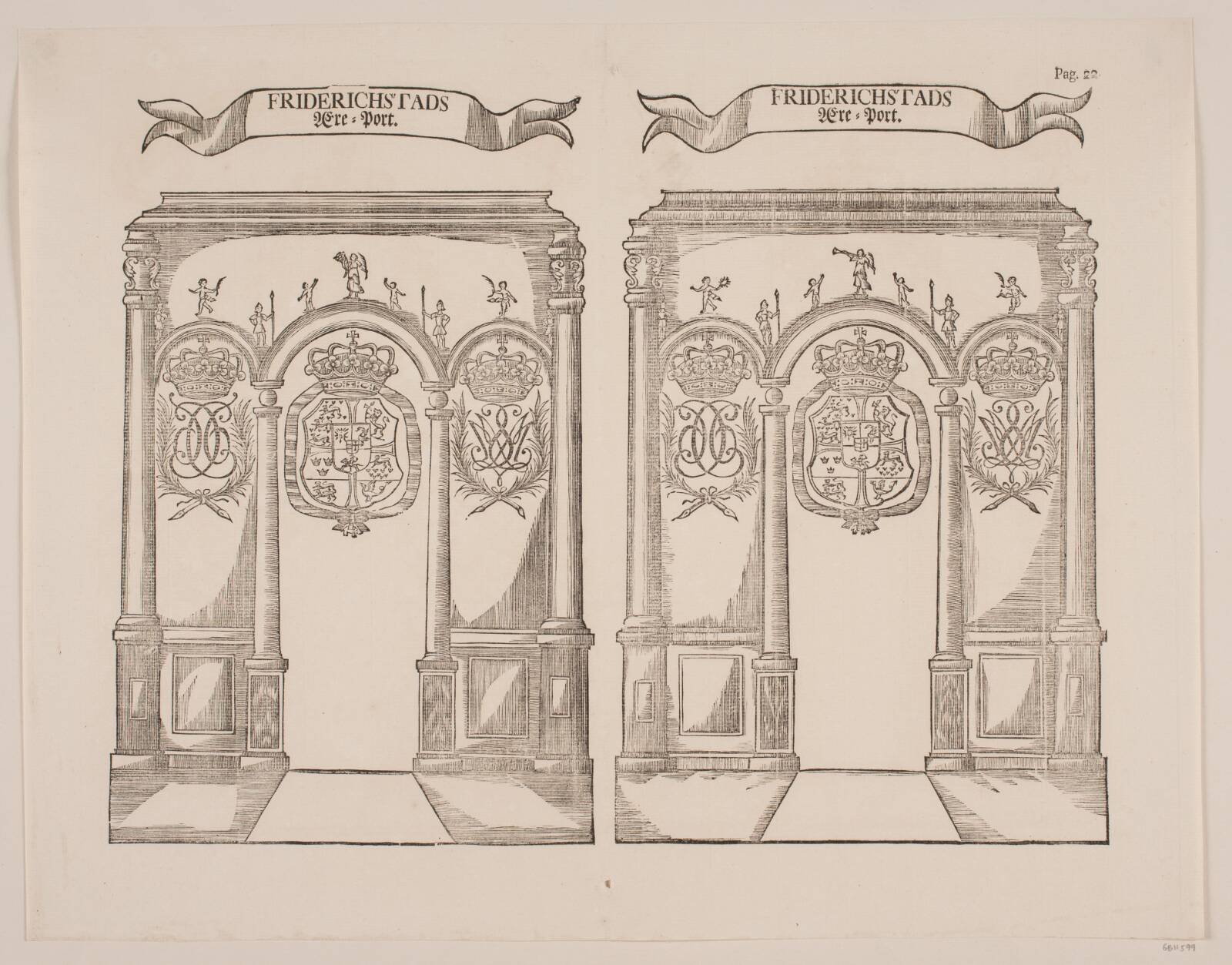 Frederiksstads æresport, Ubekendt, 1700-1799