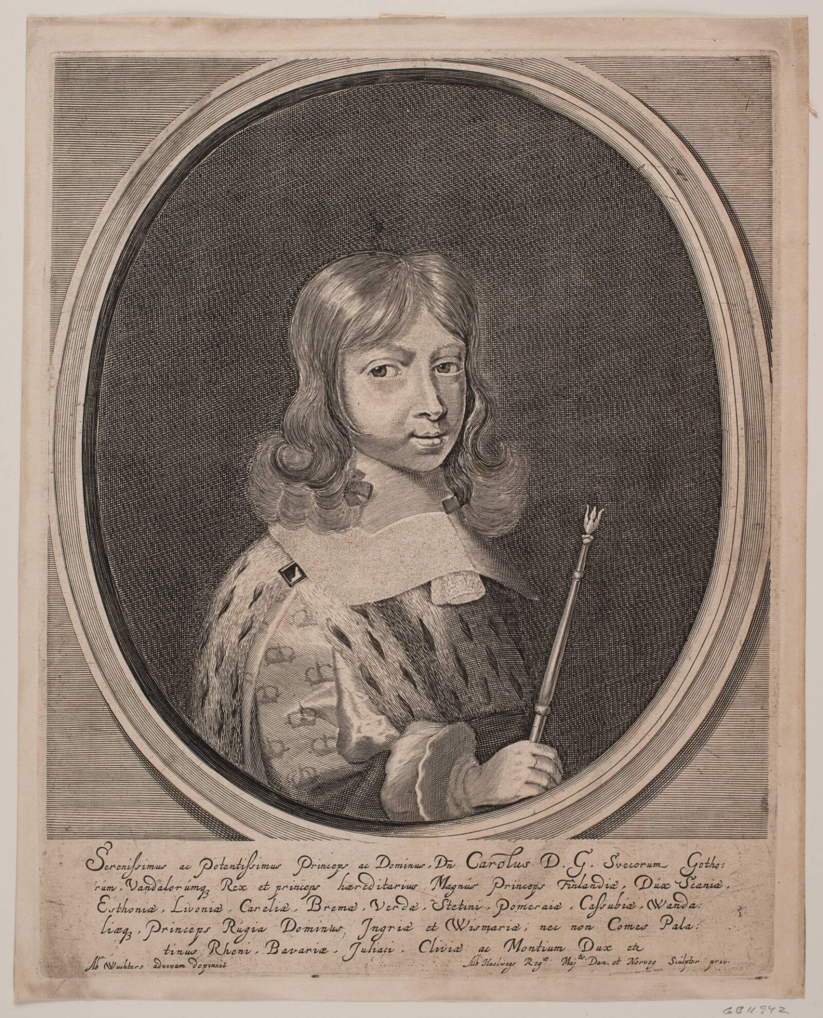 Karl XI, Albert Haelwegh, 1659-1663