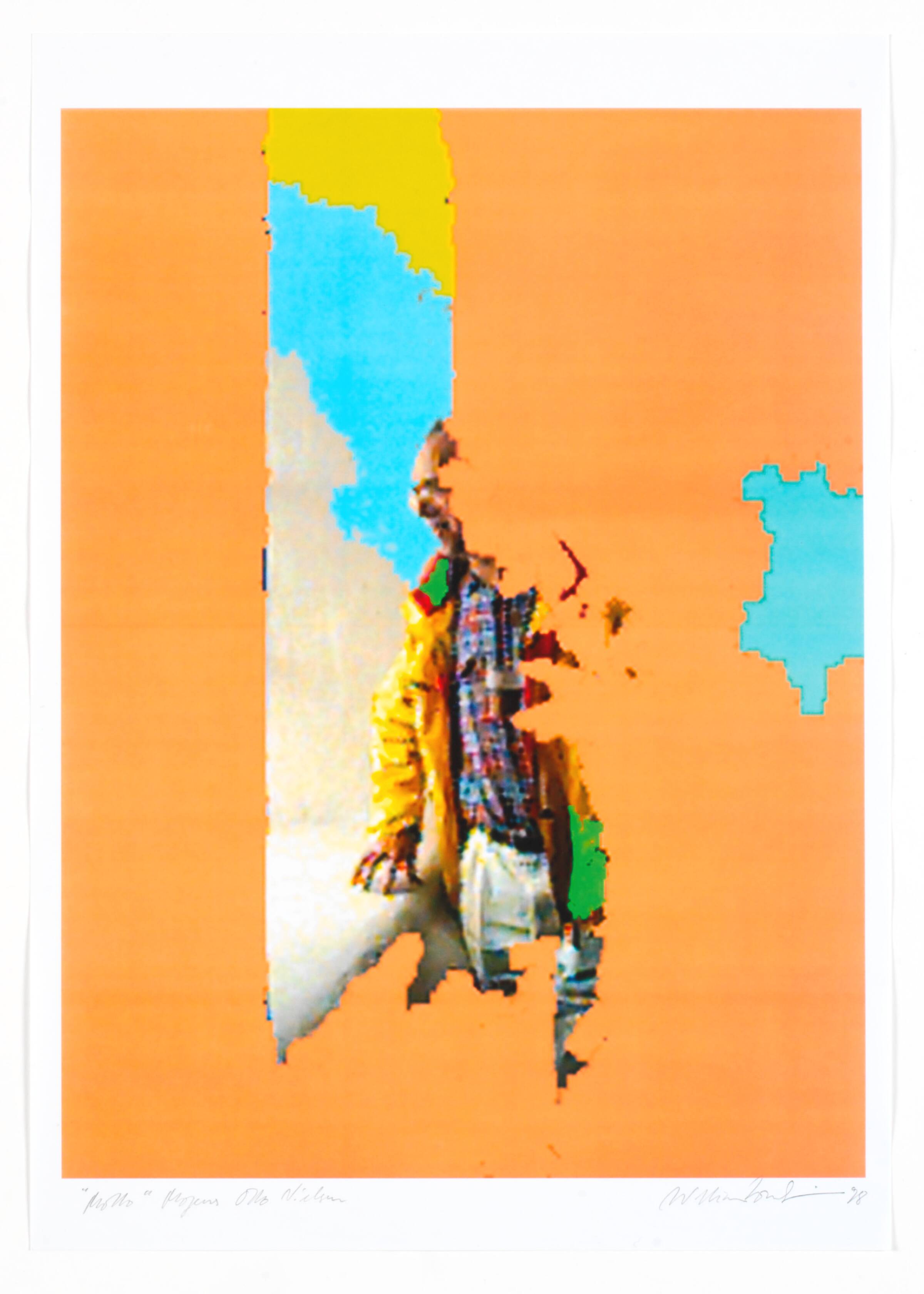 "Motto". Portræt af Mogens Otto Nielsen, William Louis Sørensen, 1998