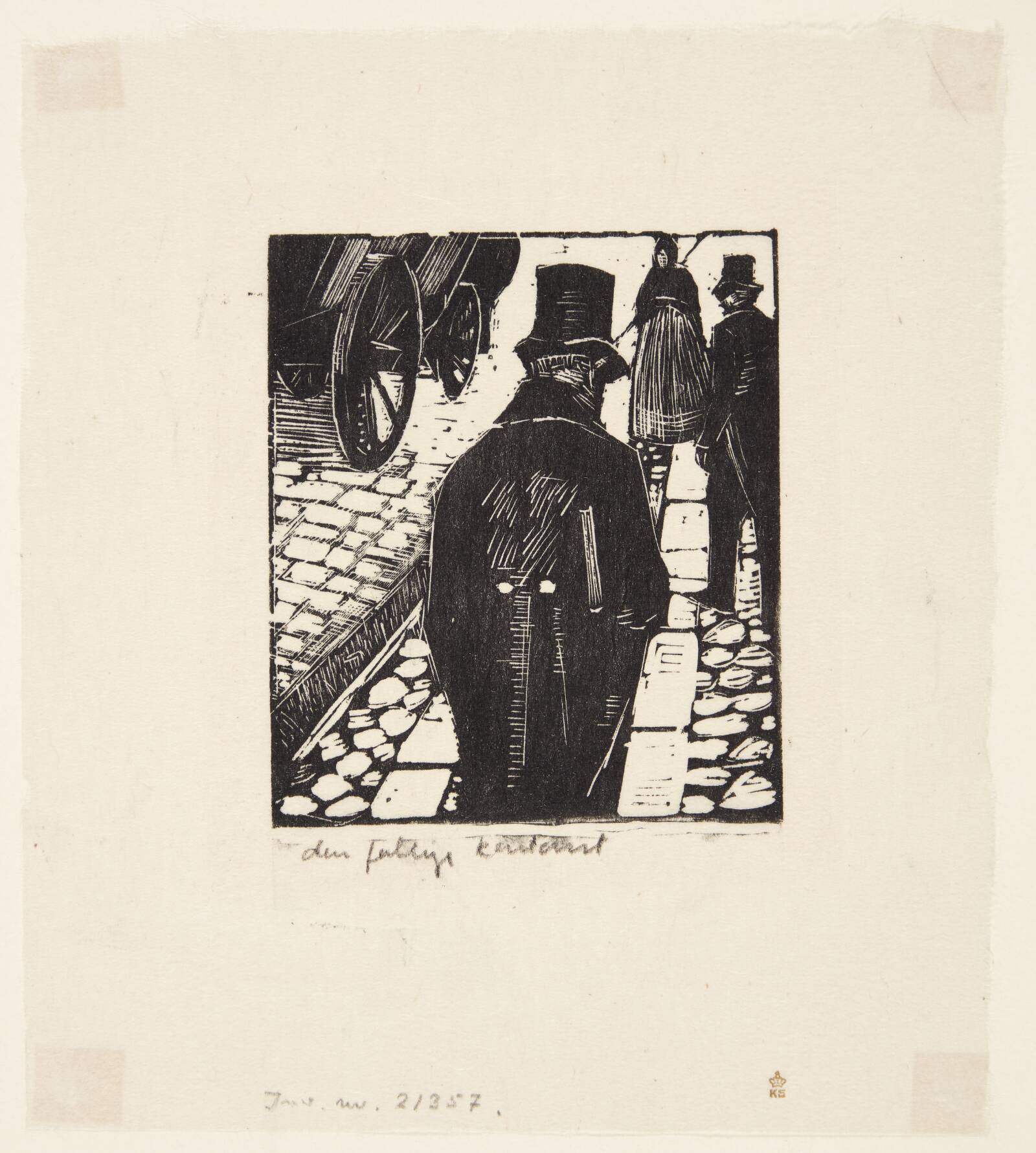Den fattige kontorist, Jane Muus, 1954