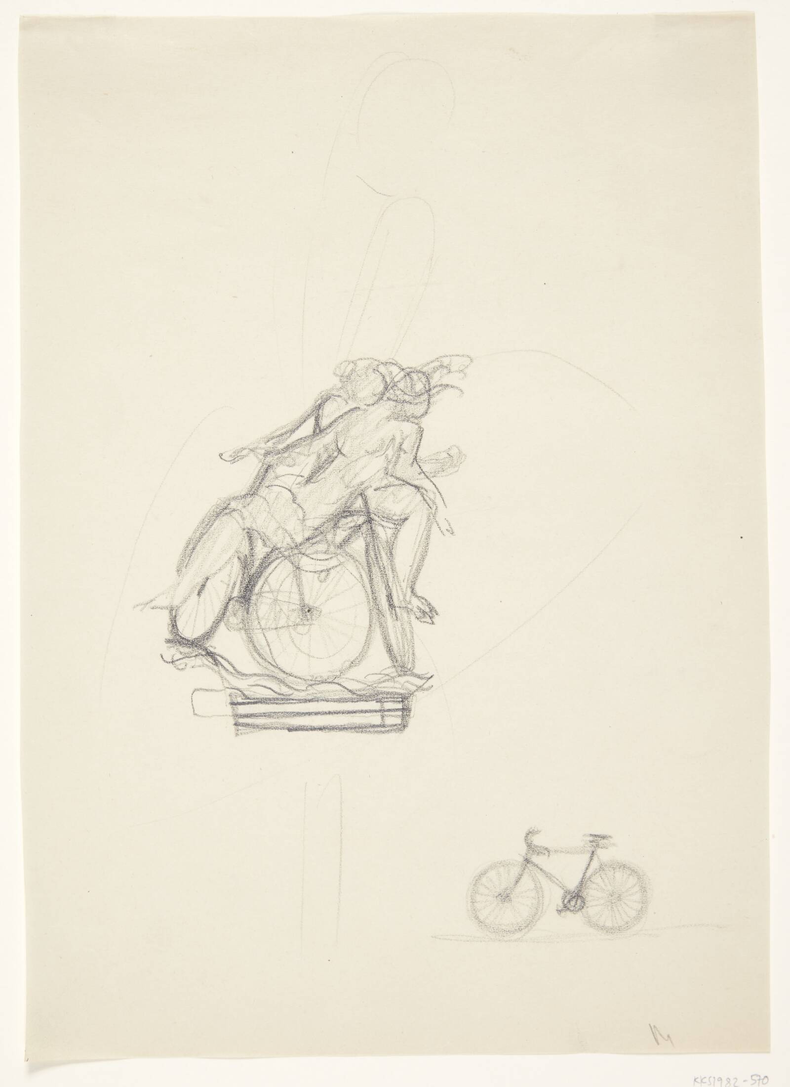 Cykelakrobater, Gerhard Henning, 1926