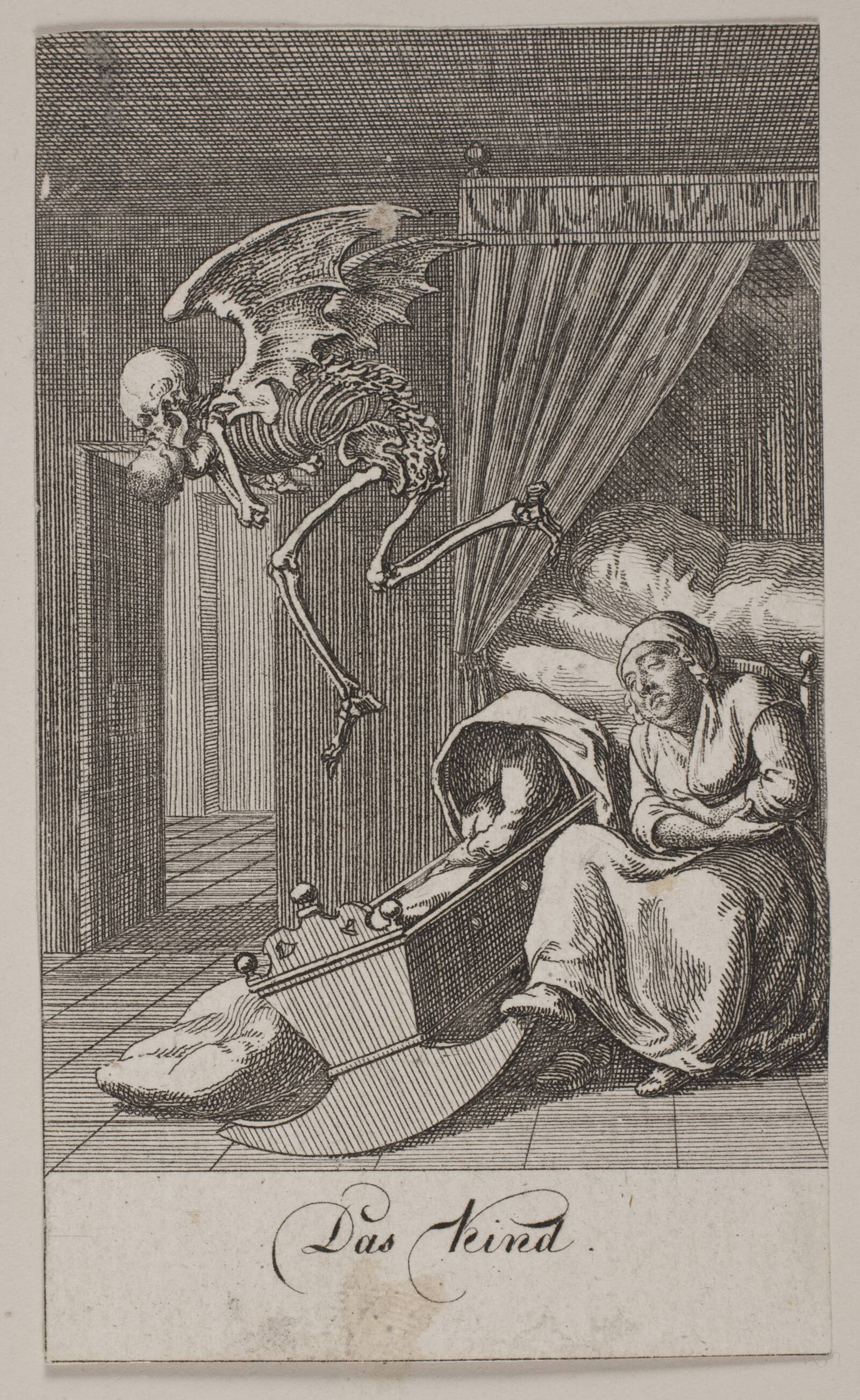 Barnet (Das Kind), Daniel Nikolaus Chodowiecki, 1791