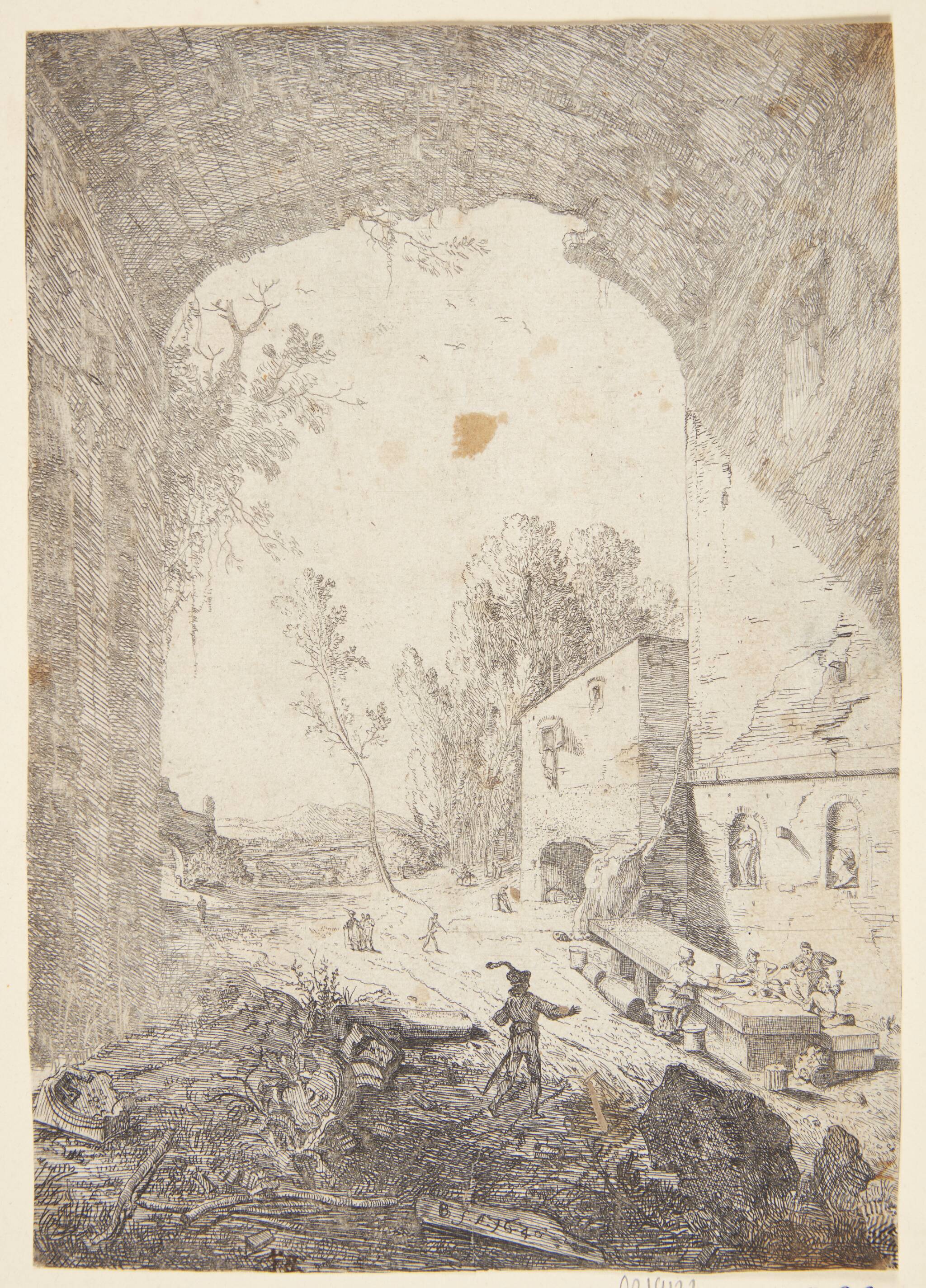 Herberg ved Grotta della Ninfa Egeria
