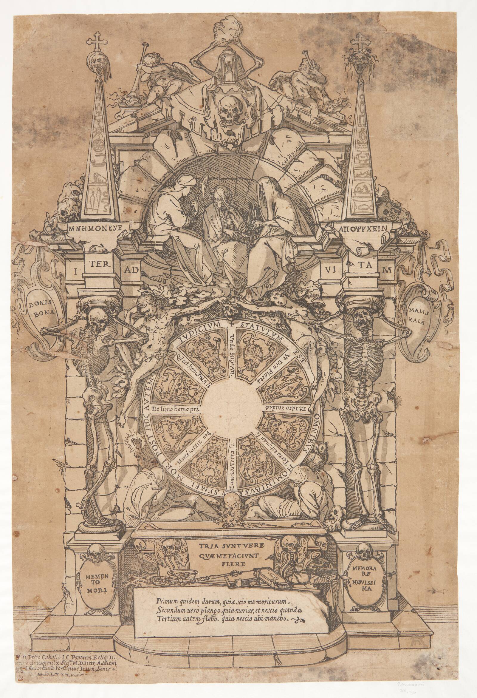 Dødens triumf, Andrea Andreani, 1588