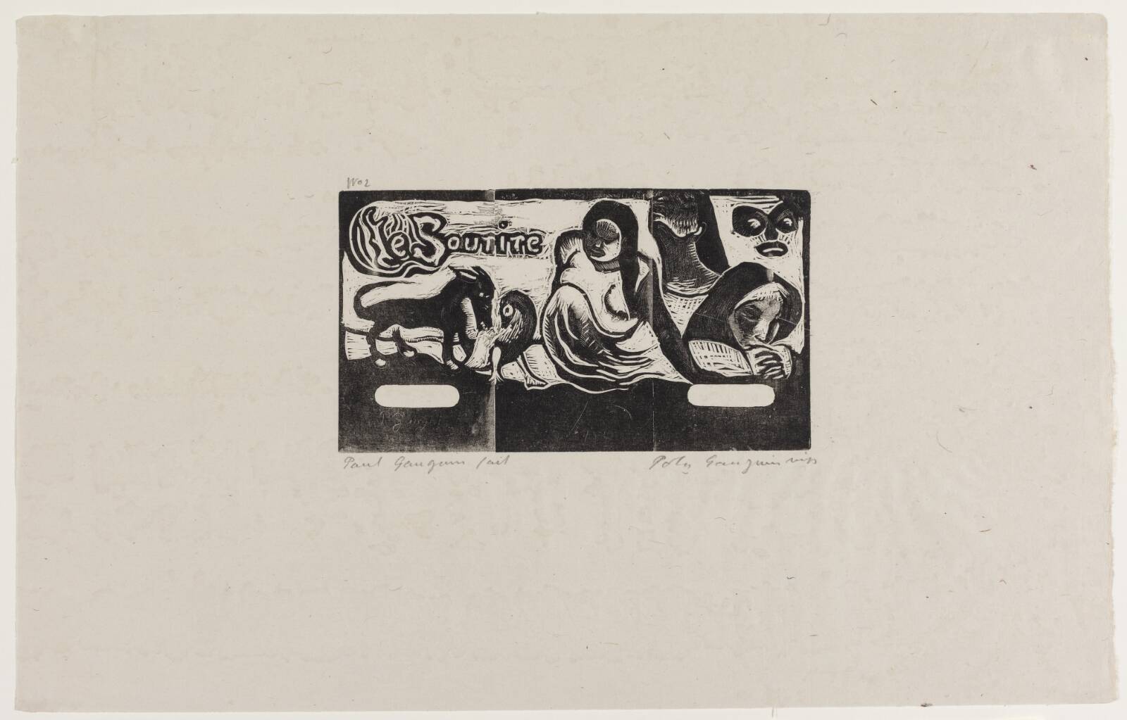 Le Sourire, Paul Gauguin, 1895-1903