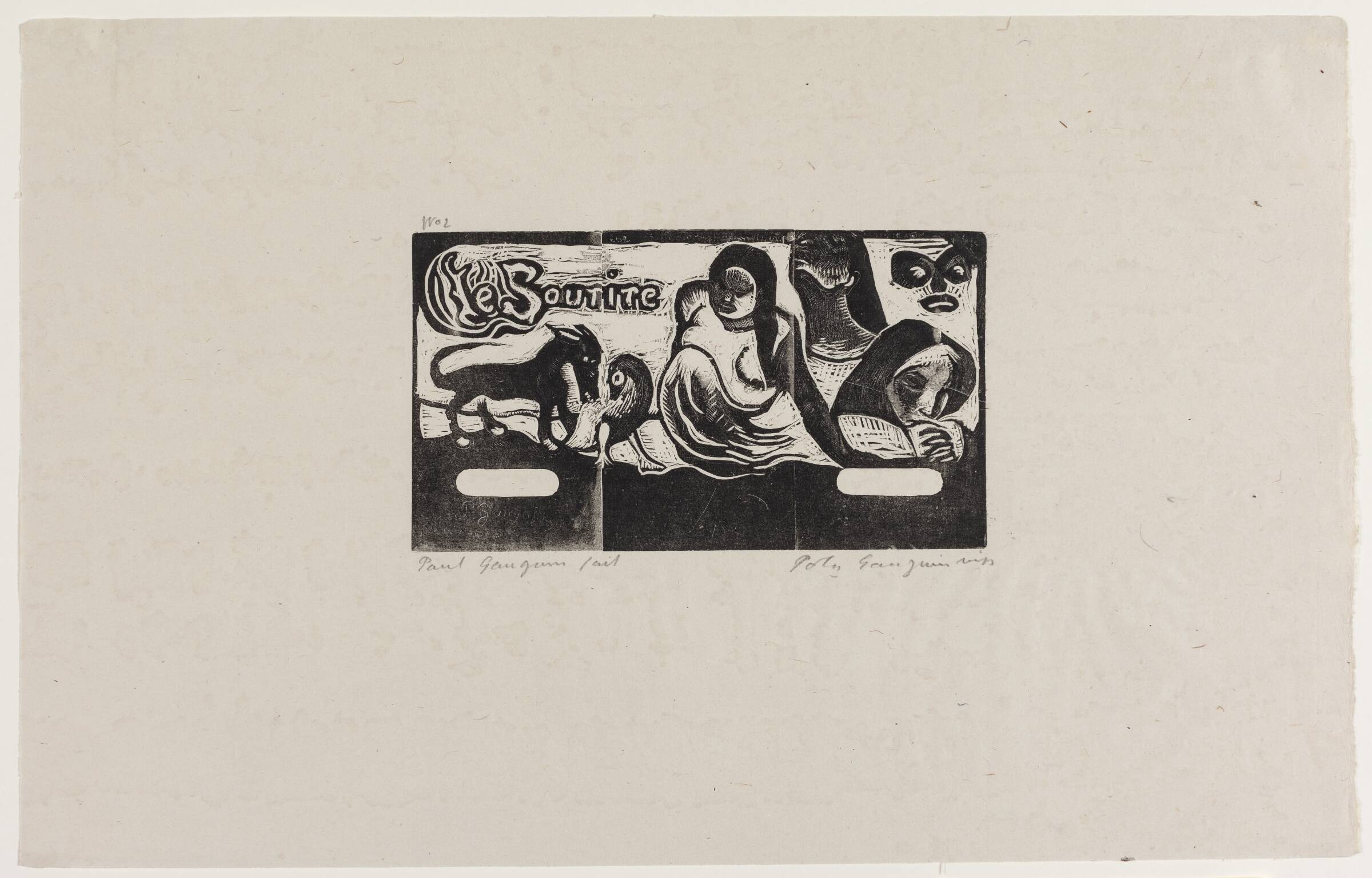 Le Sourire, Paul Gauguin, 1895-1903