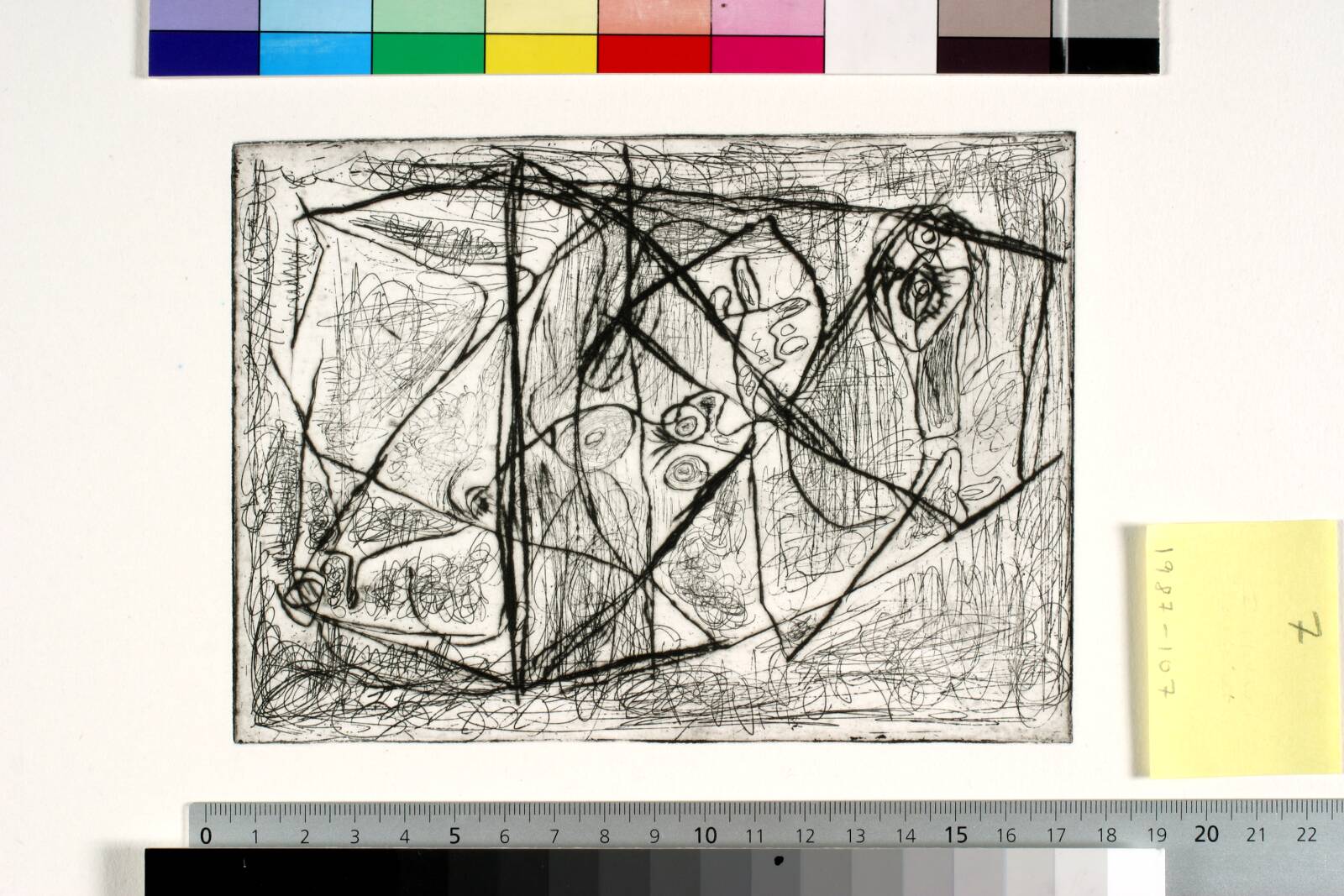 La rivière amoureuse, Asger Jorn, 1942