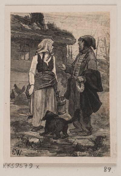 Illustration til "Kulbrænderen"