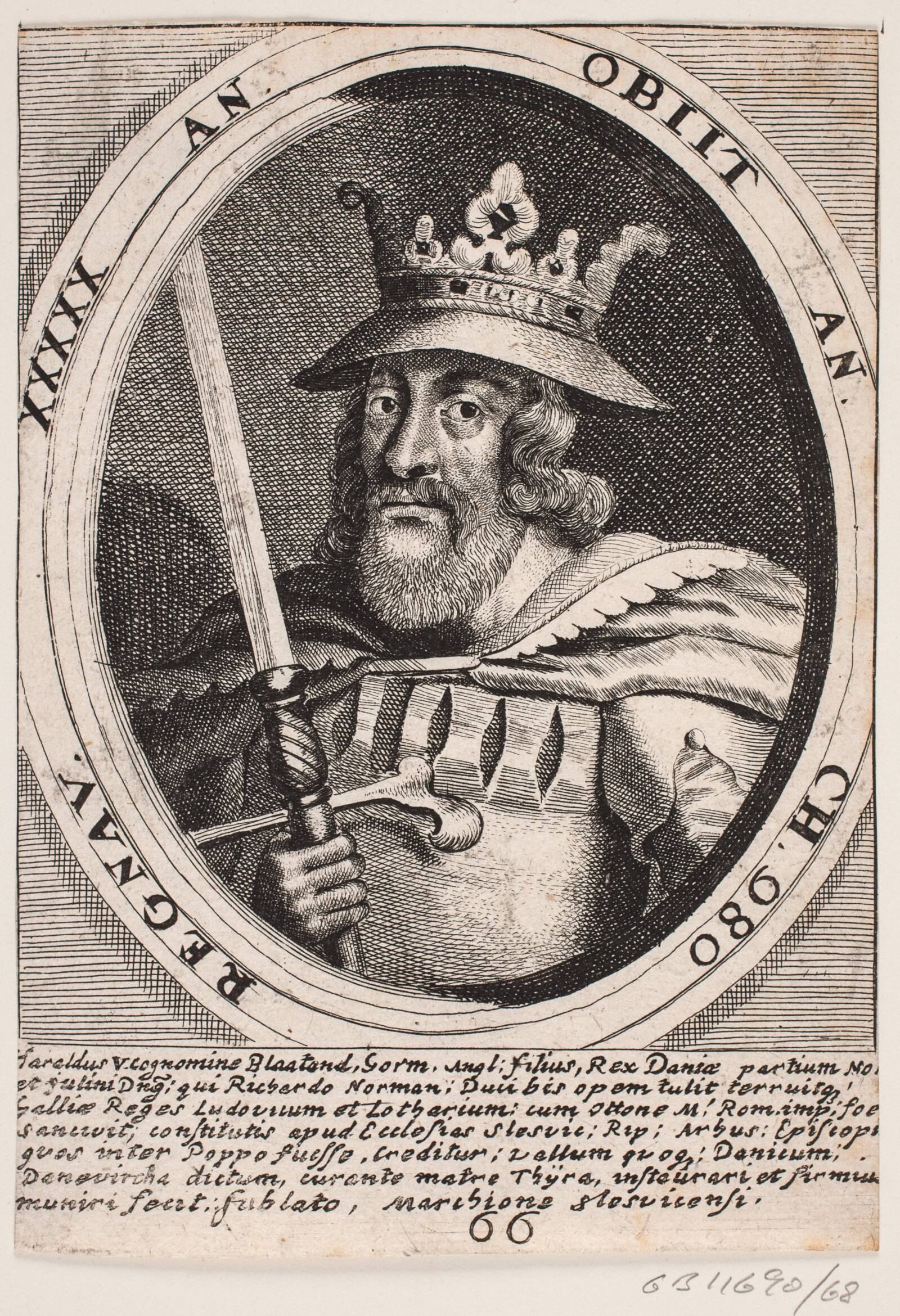 Harald Blåtand, Ubekendt, 1646