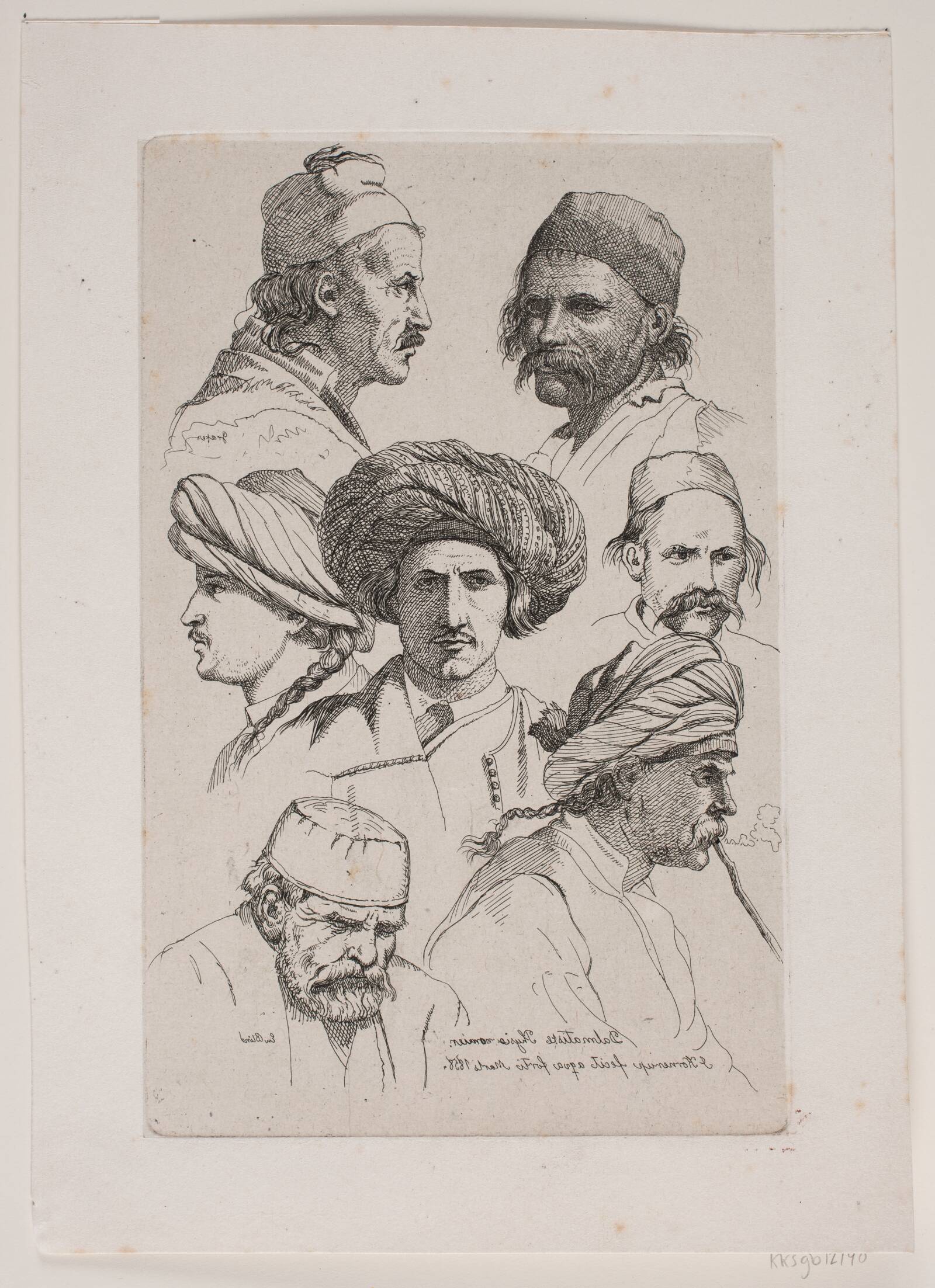 Dalmatiske Fysiognarnier, Jacob Kornerup, 1858
