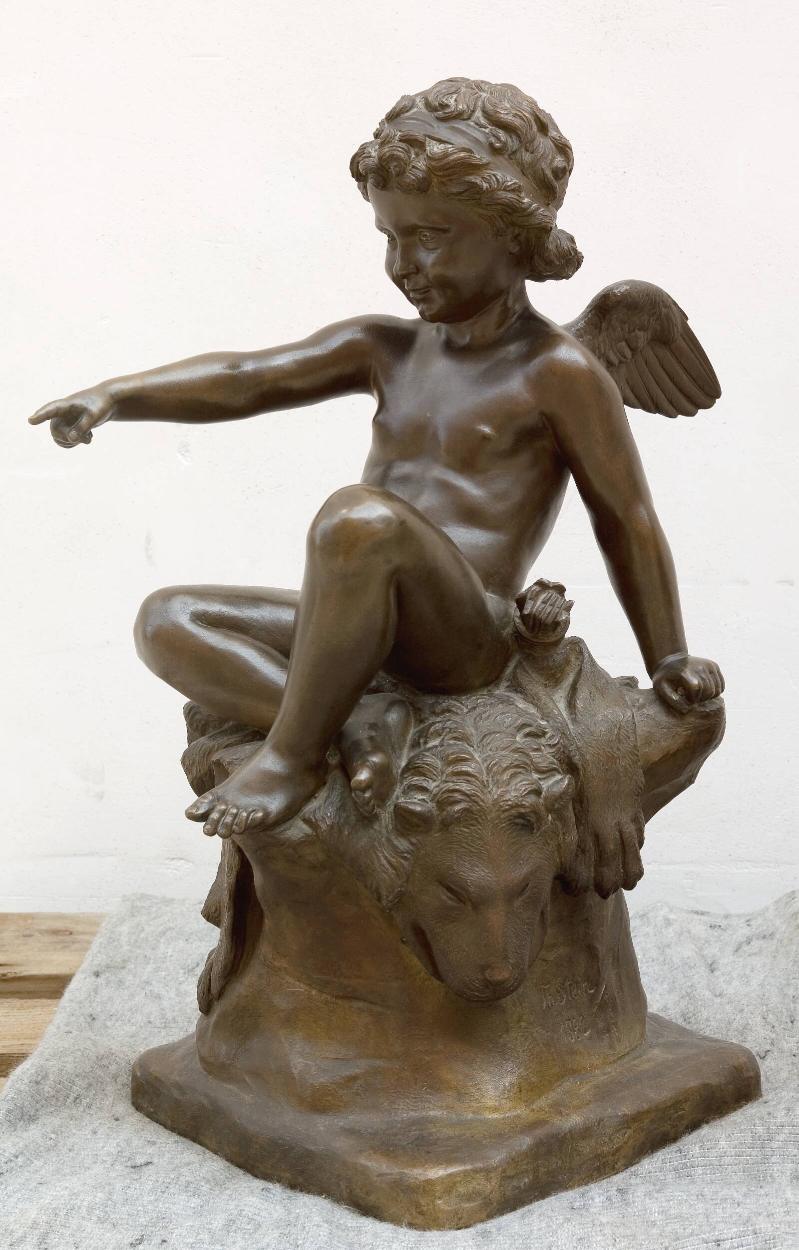 Den triumferende Amor, Th. Stein, 1882