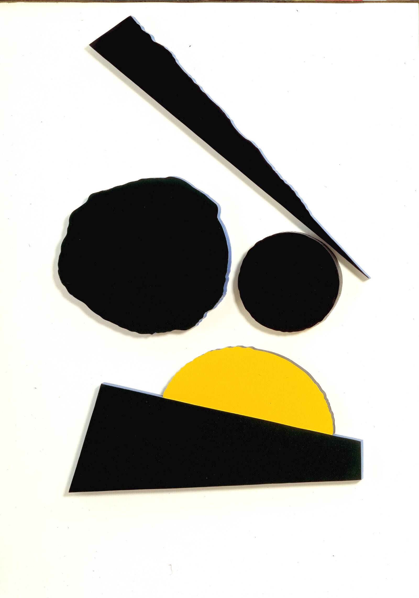 Polykromt relief IV. "Spurv", Richard Mortensen, 1965-1966
