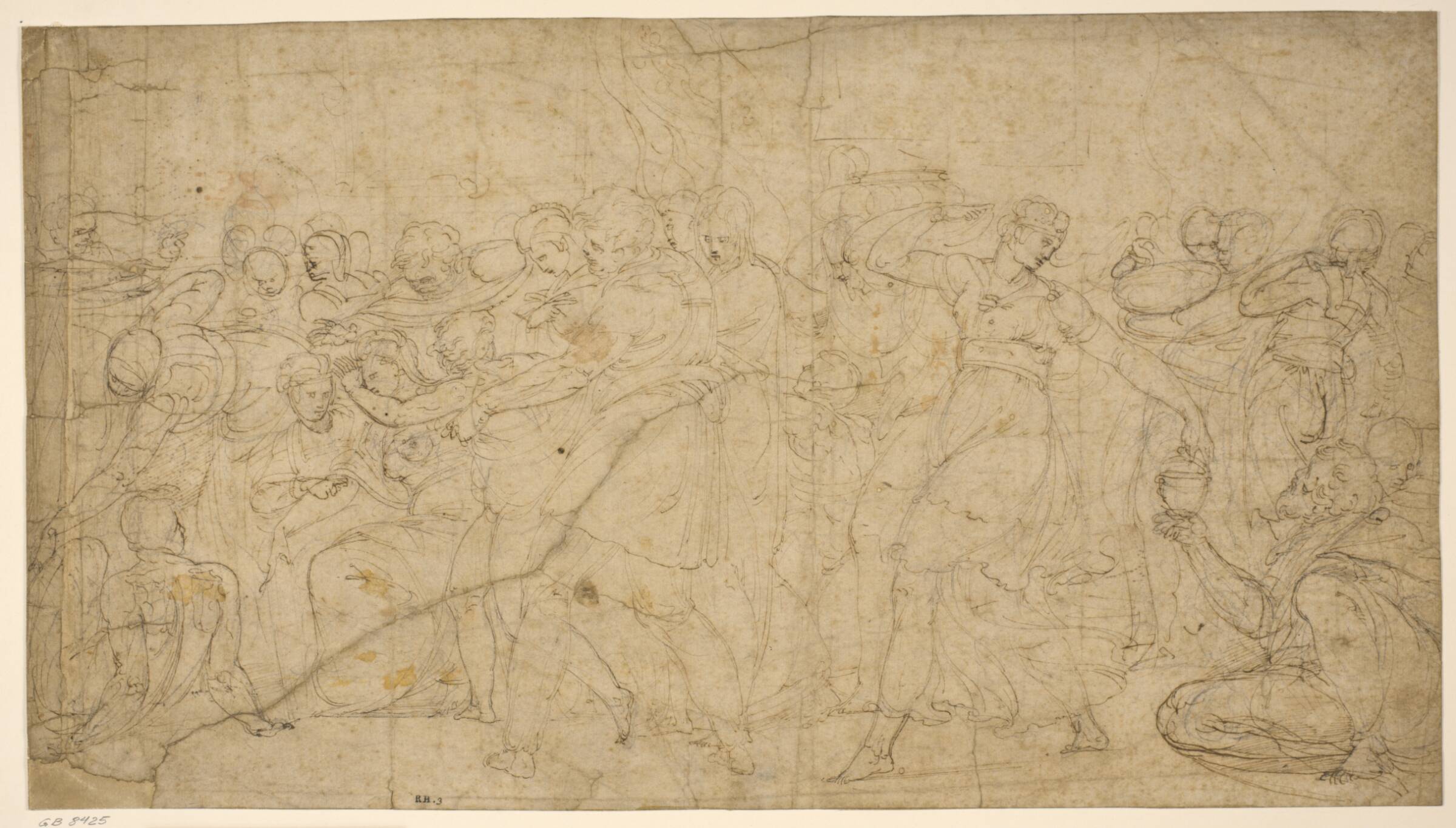 Bakkusoptog, Battista Franco, 1510-1561