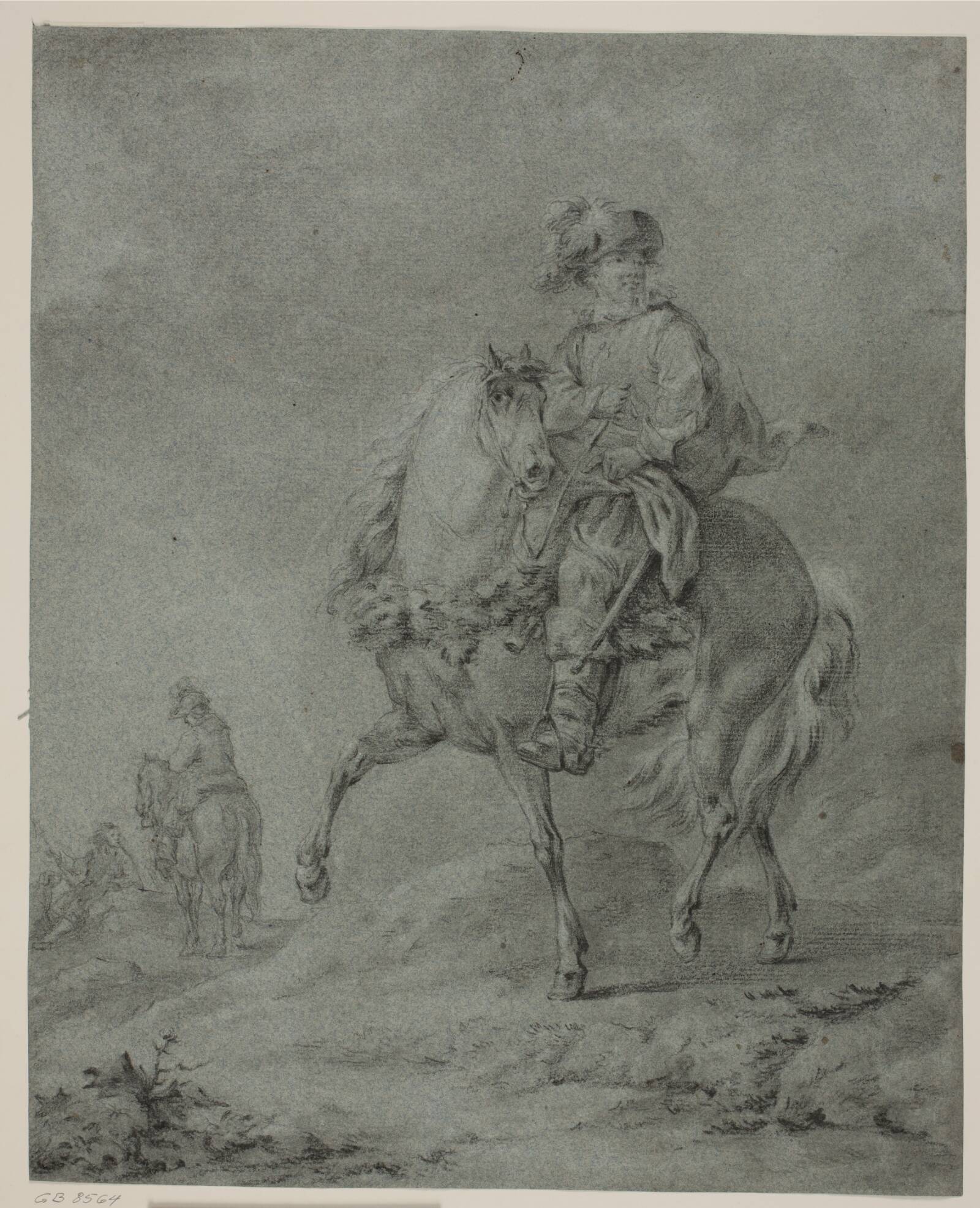 Ryttere i et landskab, Francesco Casanova, 1727-1802