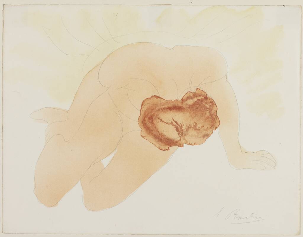 "L'ombre descend sur le jardin ..." by Auguste Rodin