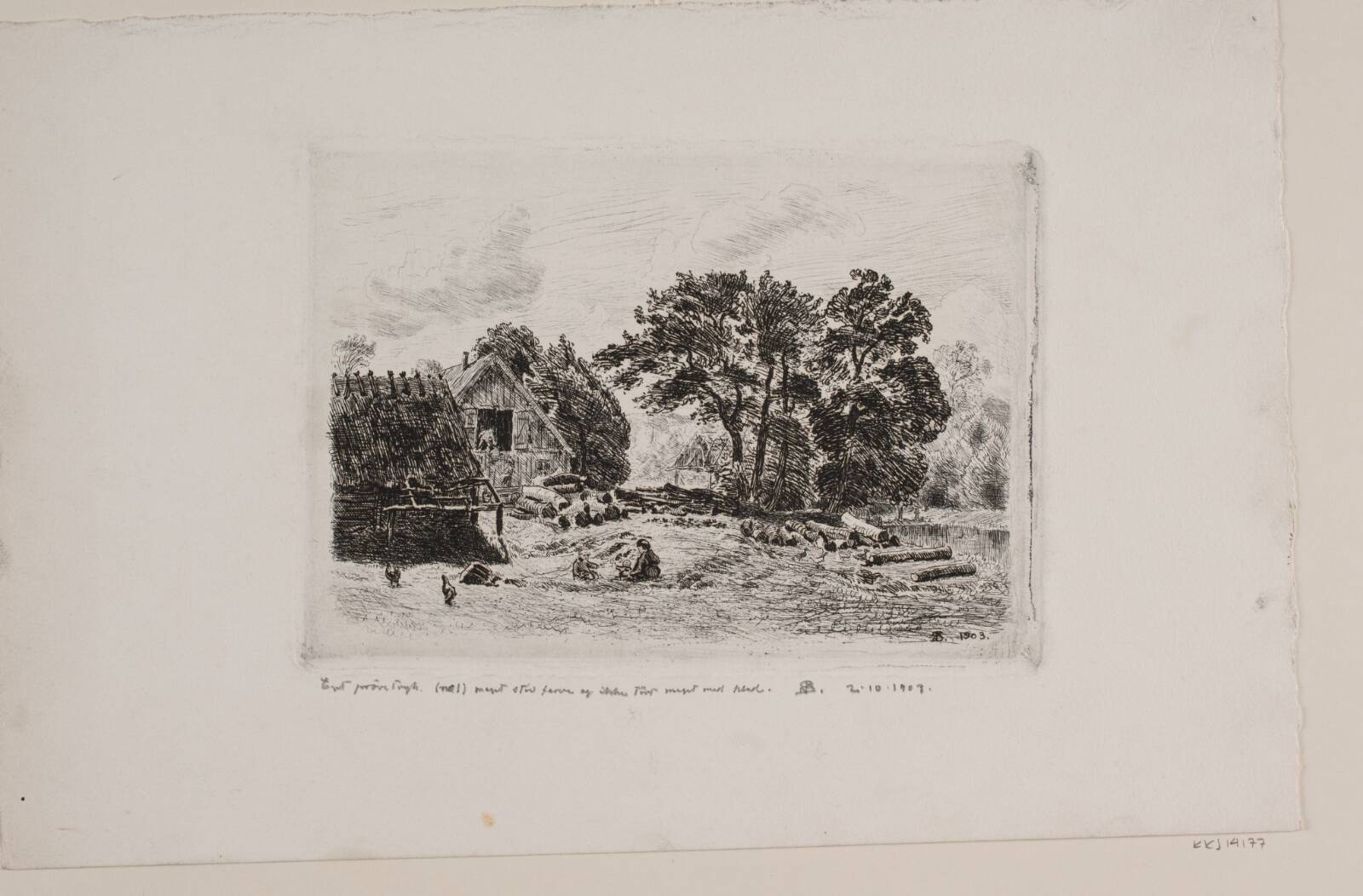 "Kvarnen", Niels Skovgaard, 1903