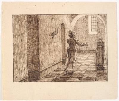Illustration til St. St. Blicher, De tre Helligaftener