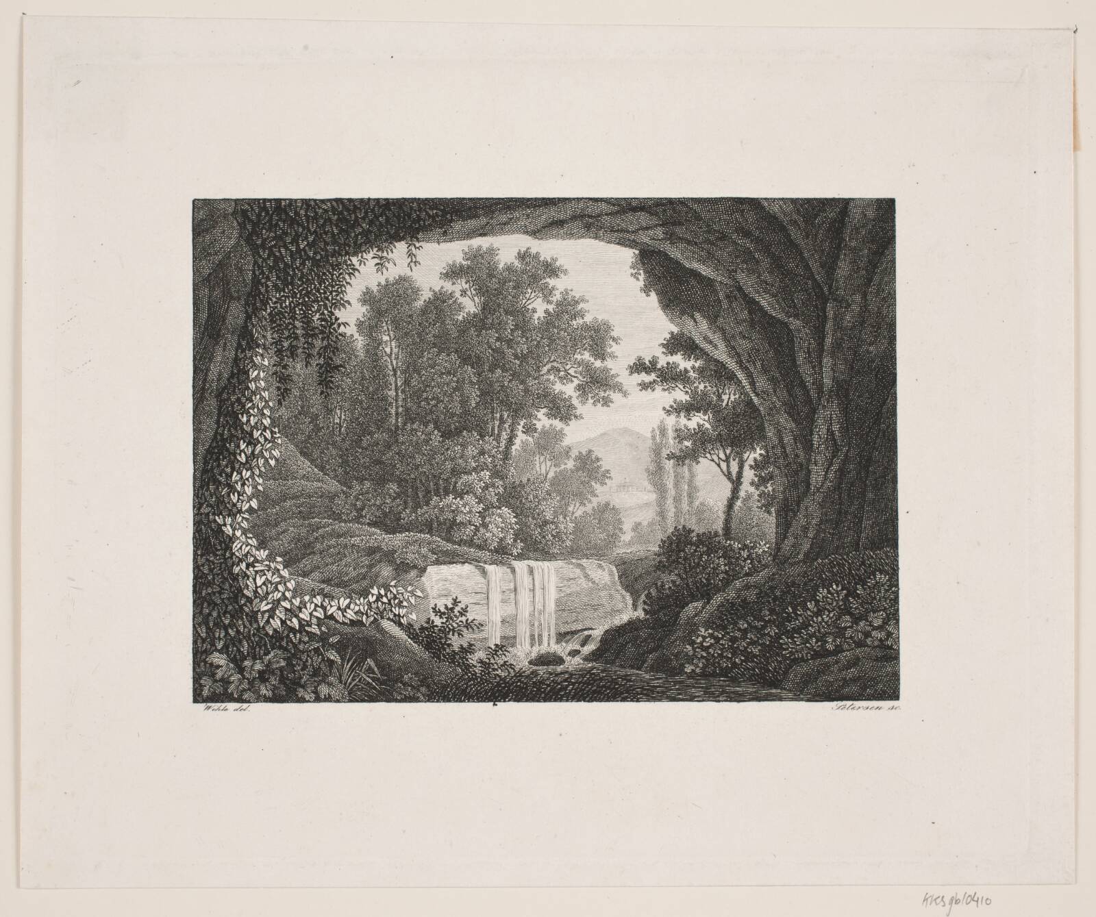 Klippegrotte, Søren Henrik Petersen, 1788-1860