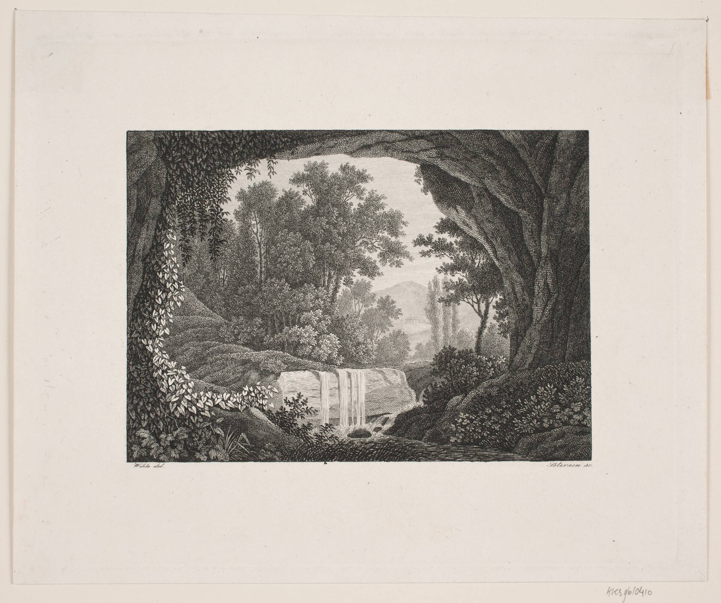 Klippegrotte, Søren Henrik Petersen, 1788-1860