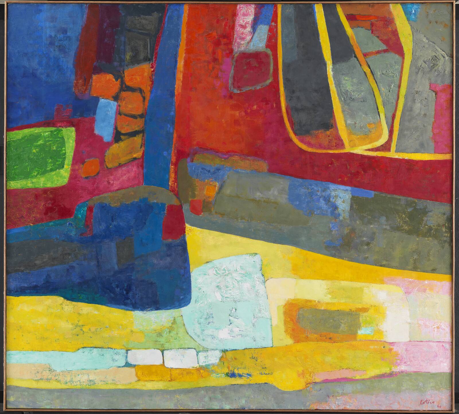 Charnuté, Maurice Estève, 1964