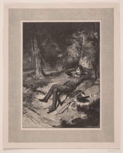 Illustration til C. Hauch, "Den Elskede"