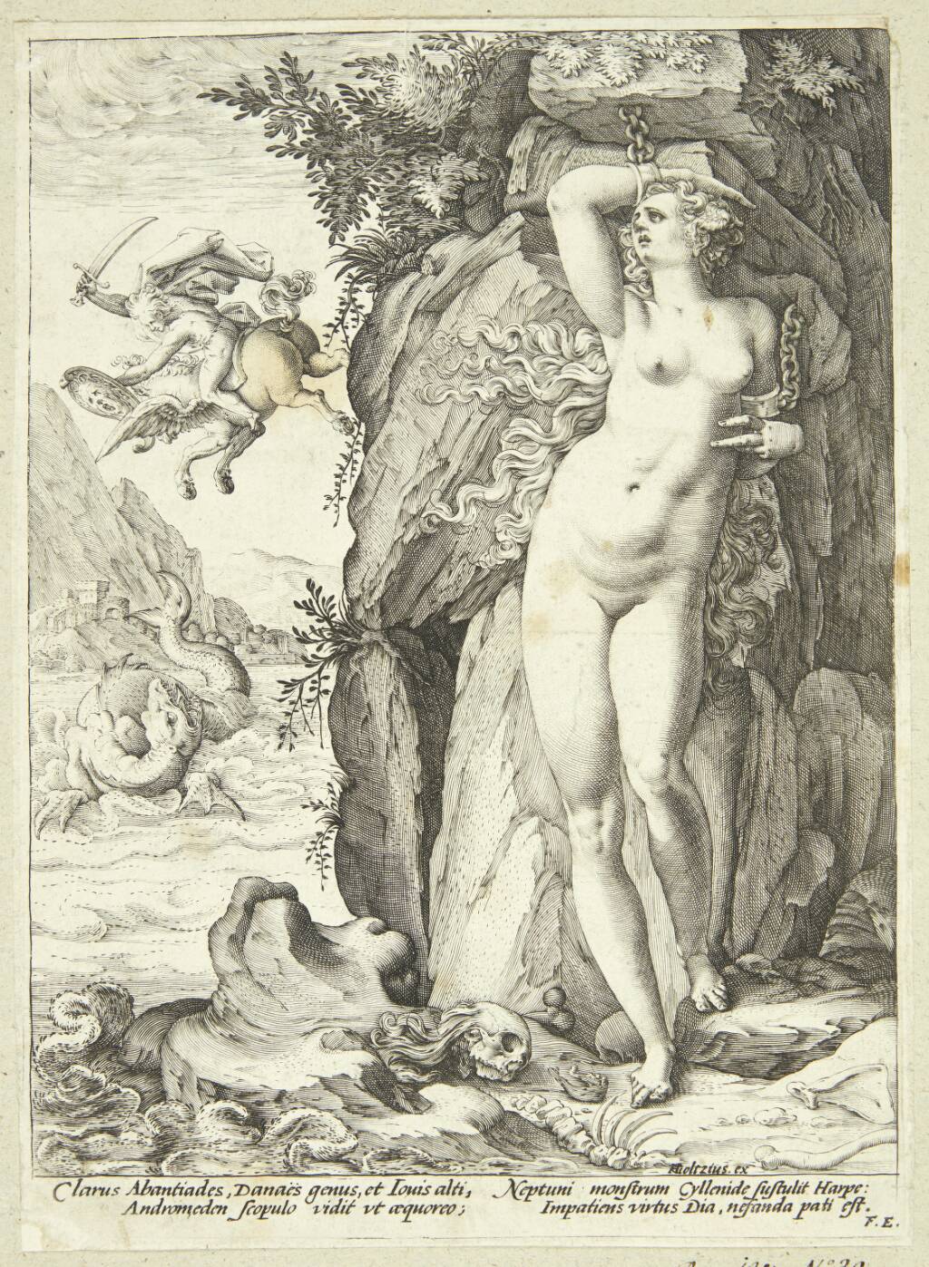 Andromeda befries af Perseus