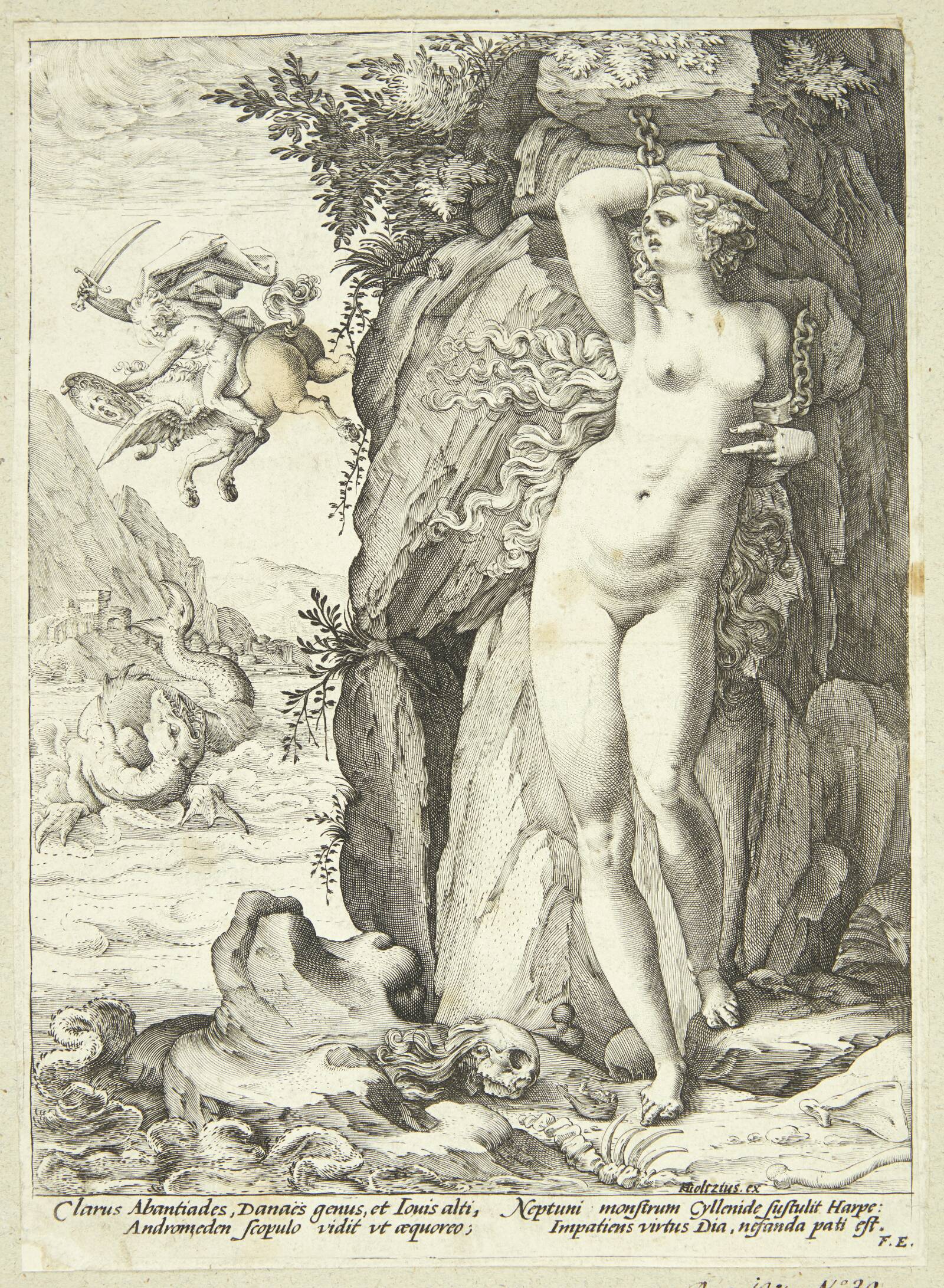 Andromeda befries af Perseus, Ubekendt, 1588-1591
