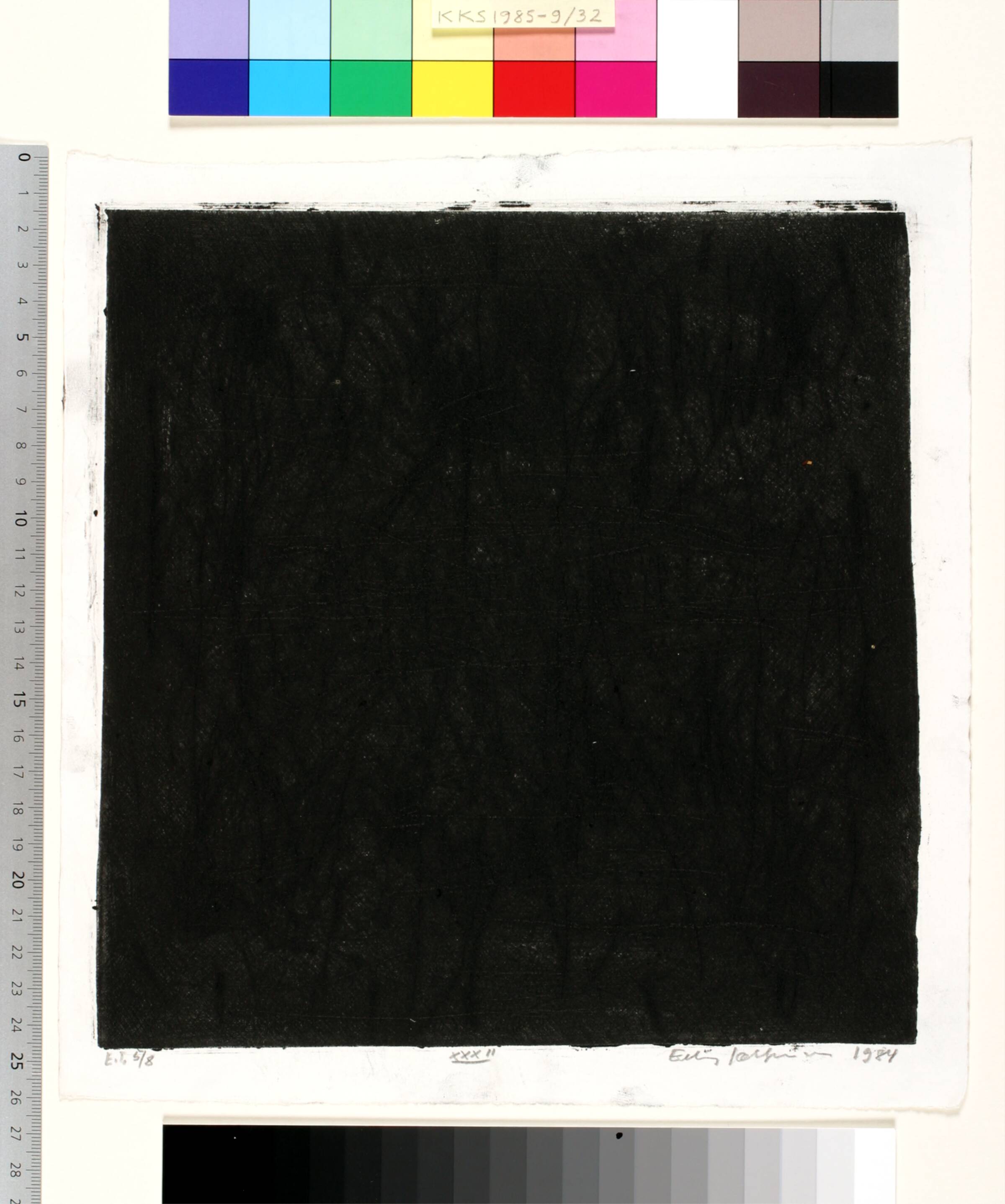 Dagbogsblad XXXII, Erling Jørgensen, 1984