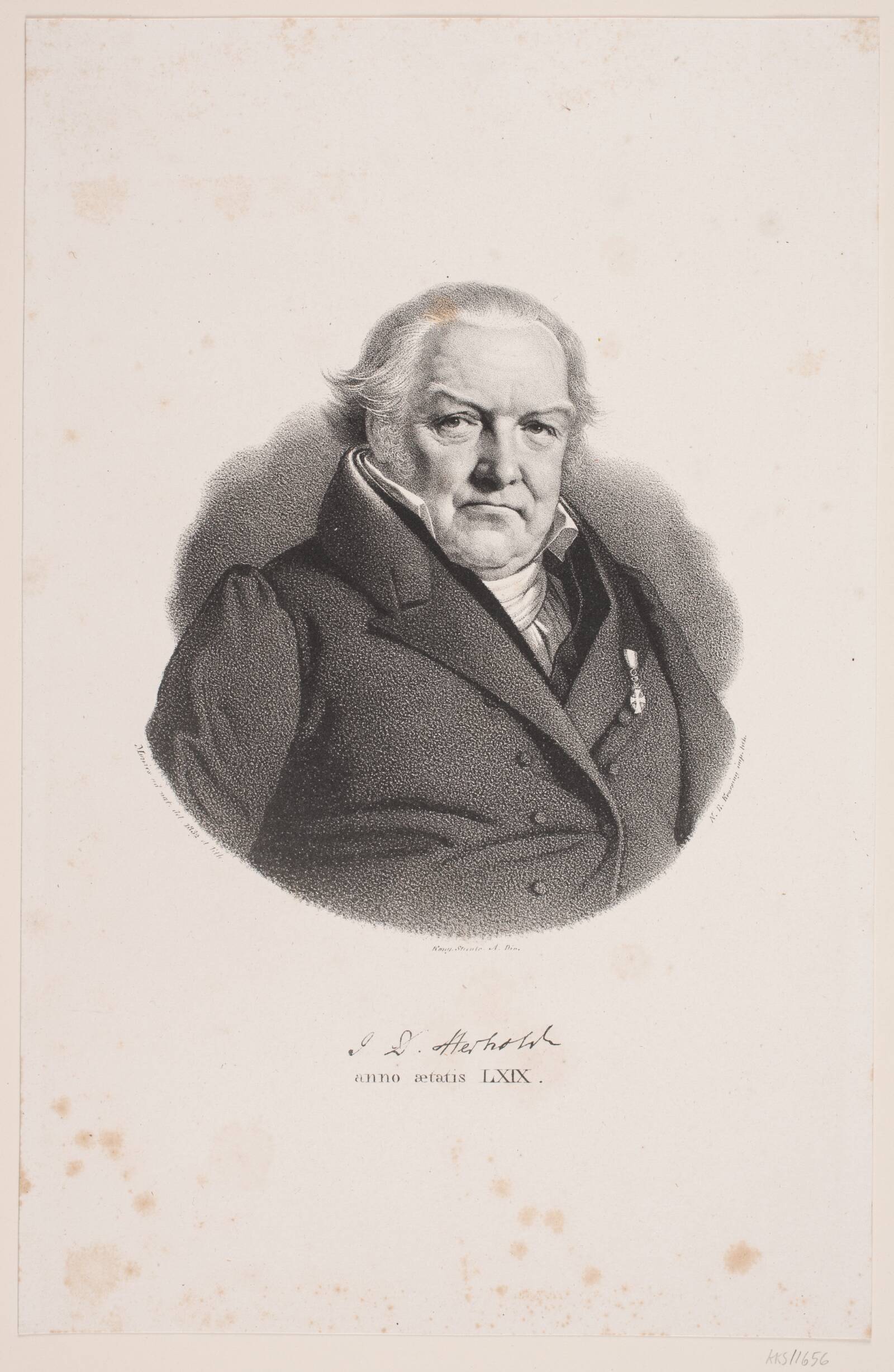 J. D. Herholdt, David Monies, 1832