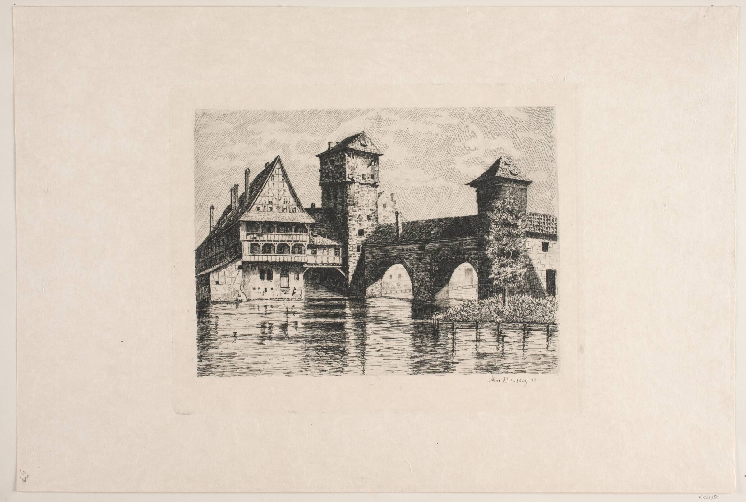 Parti fra Nürnberg, Max Kleinsorg, 1894