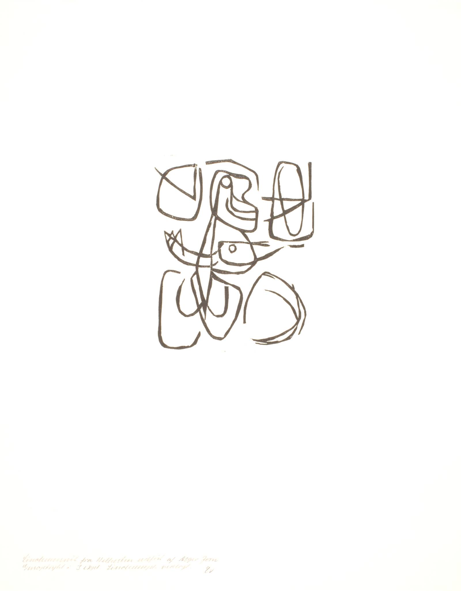 Uden titel, Asger Jorn, 1941