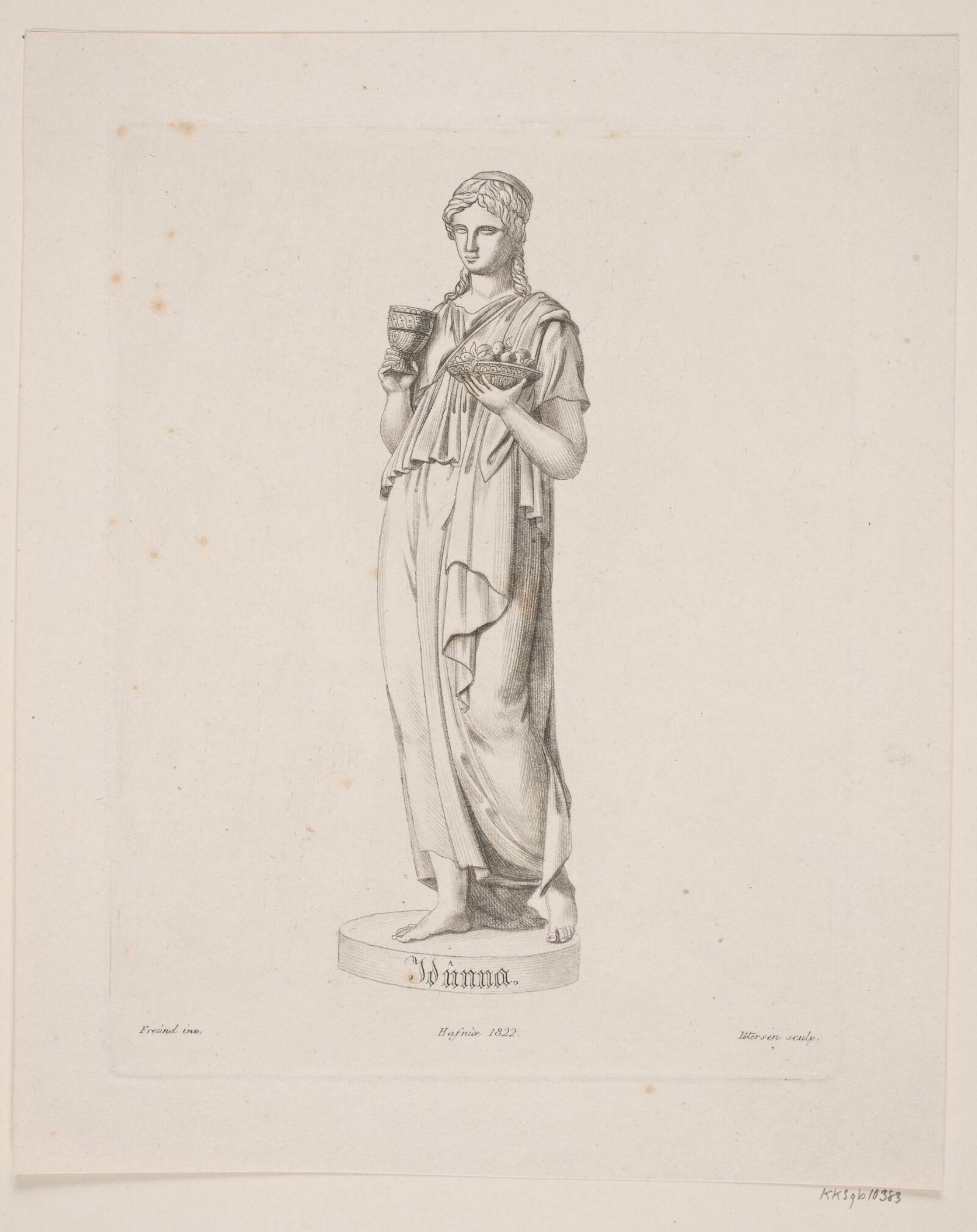 Idunna, Søren Henrik Petersen, 1822