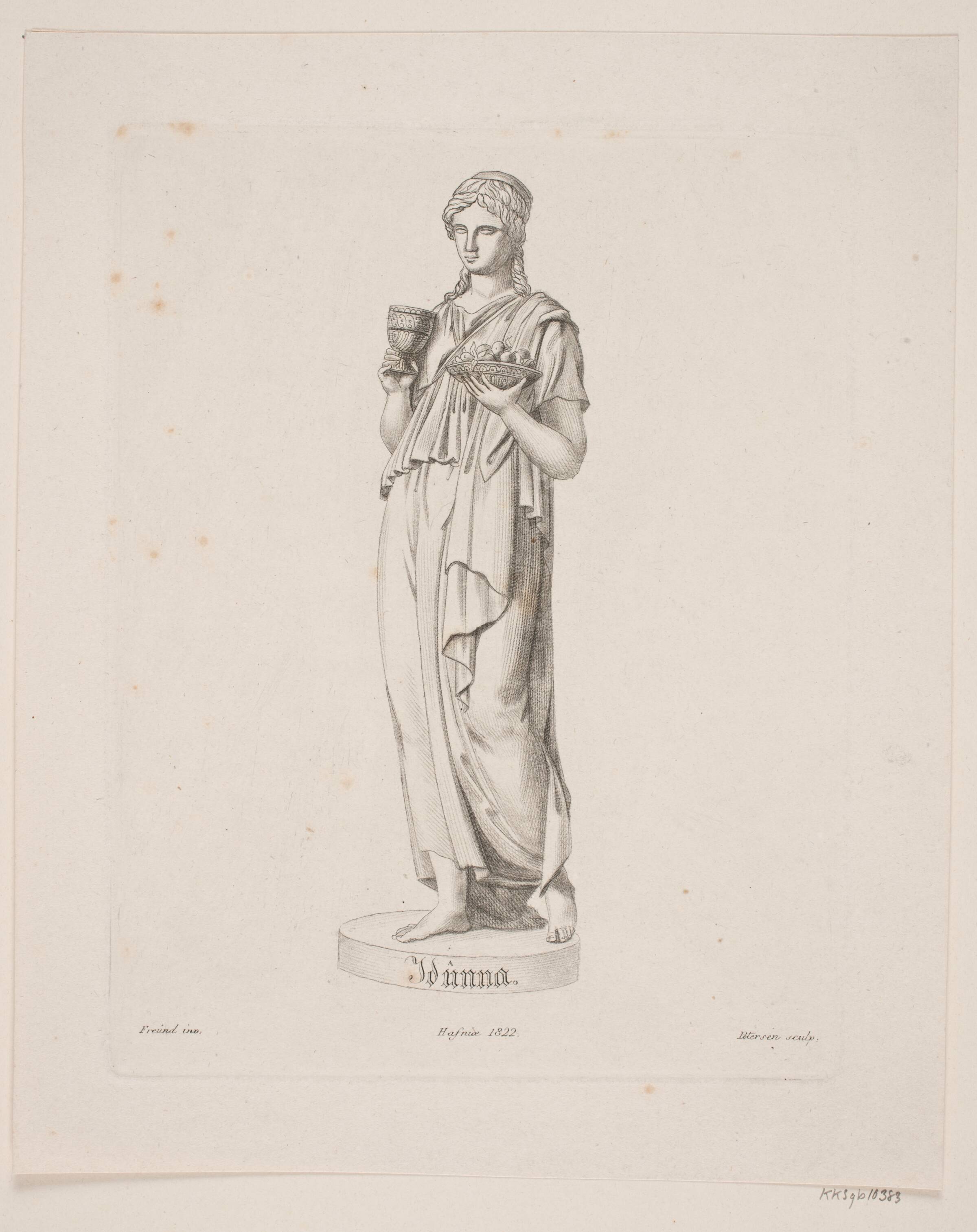Idunna, Søren Henrik Petersen, 1822