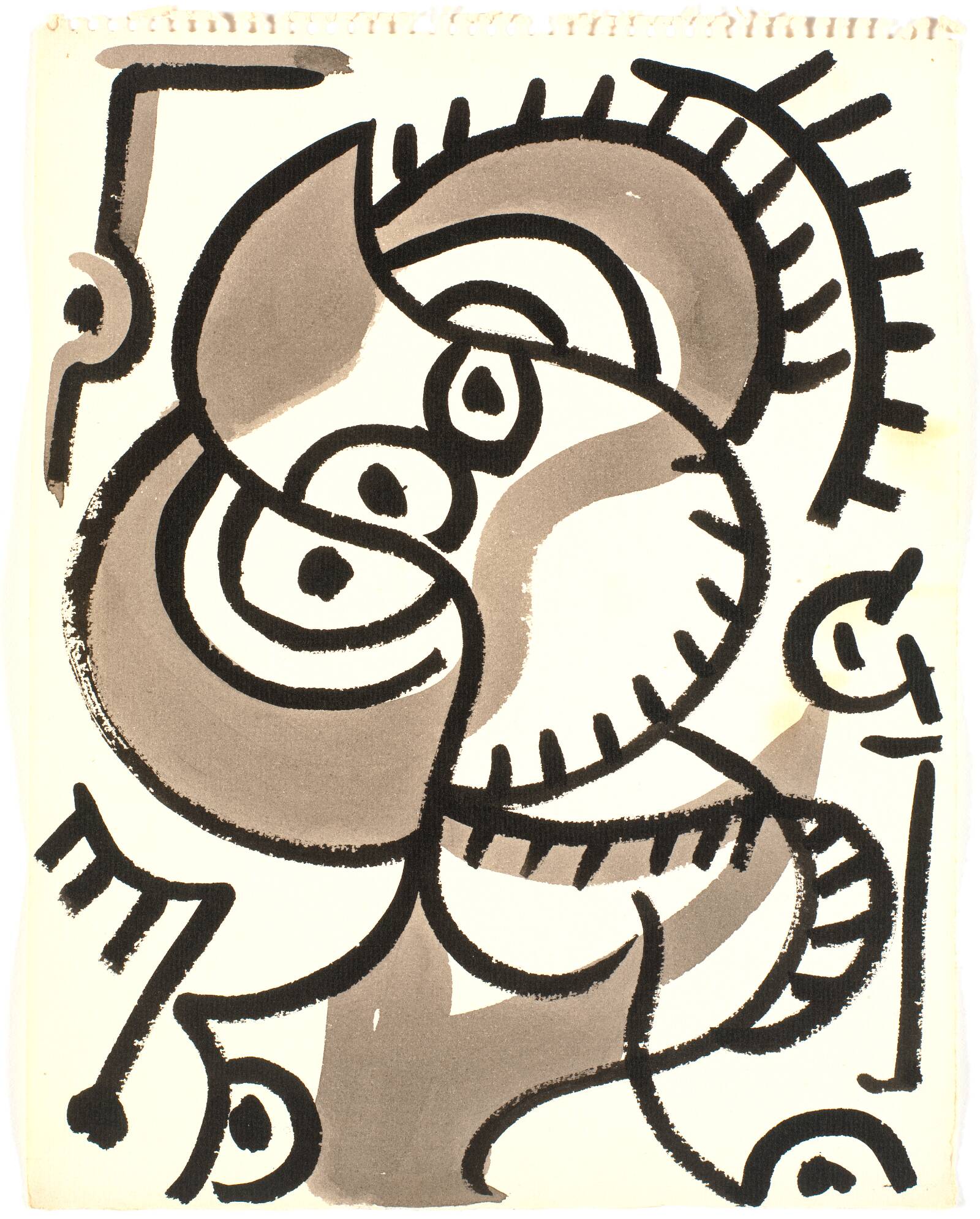 Figuration, Richard Mortensen, 1945-1948