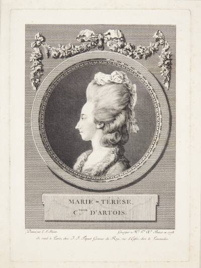 Portræt af Marie Therese af Savoyen